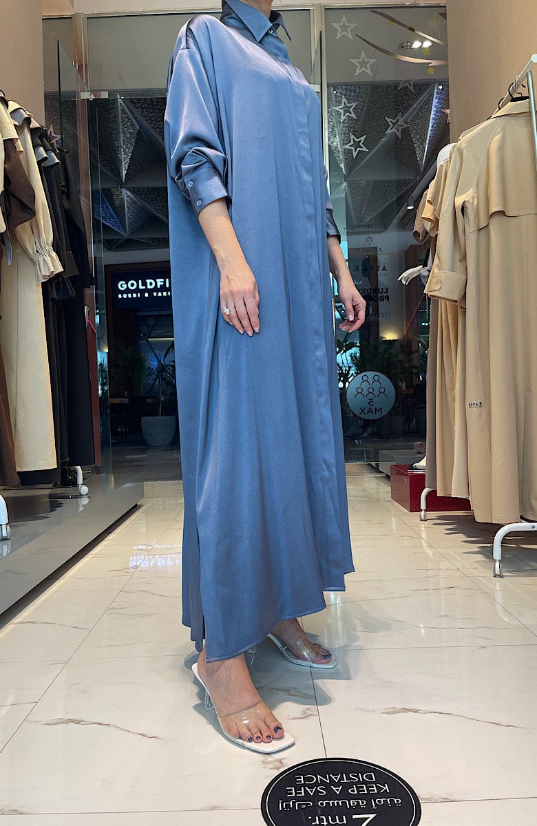 ASYA K. SHIRT DRESS (فستان) “ELENA” (PIQUE COLLECTION)