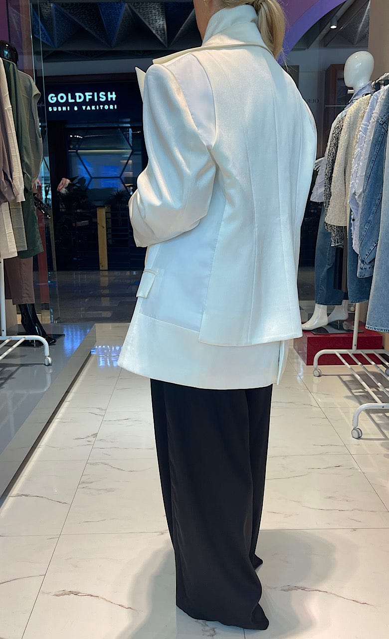 ASYA K. OVERSIZED DOUBLE LAYERED BLAZER "CITLALI" ( السترة)