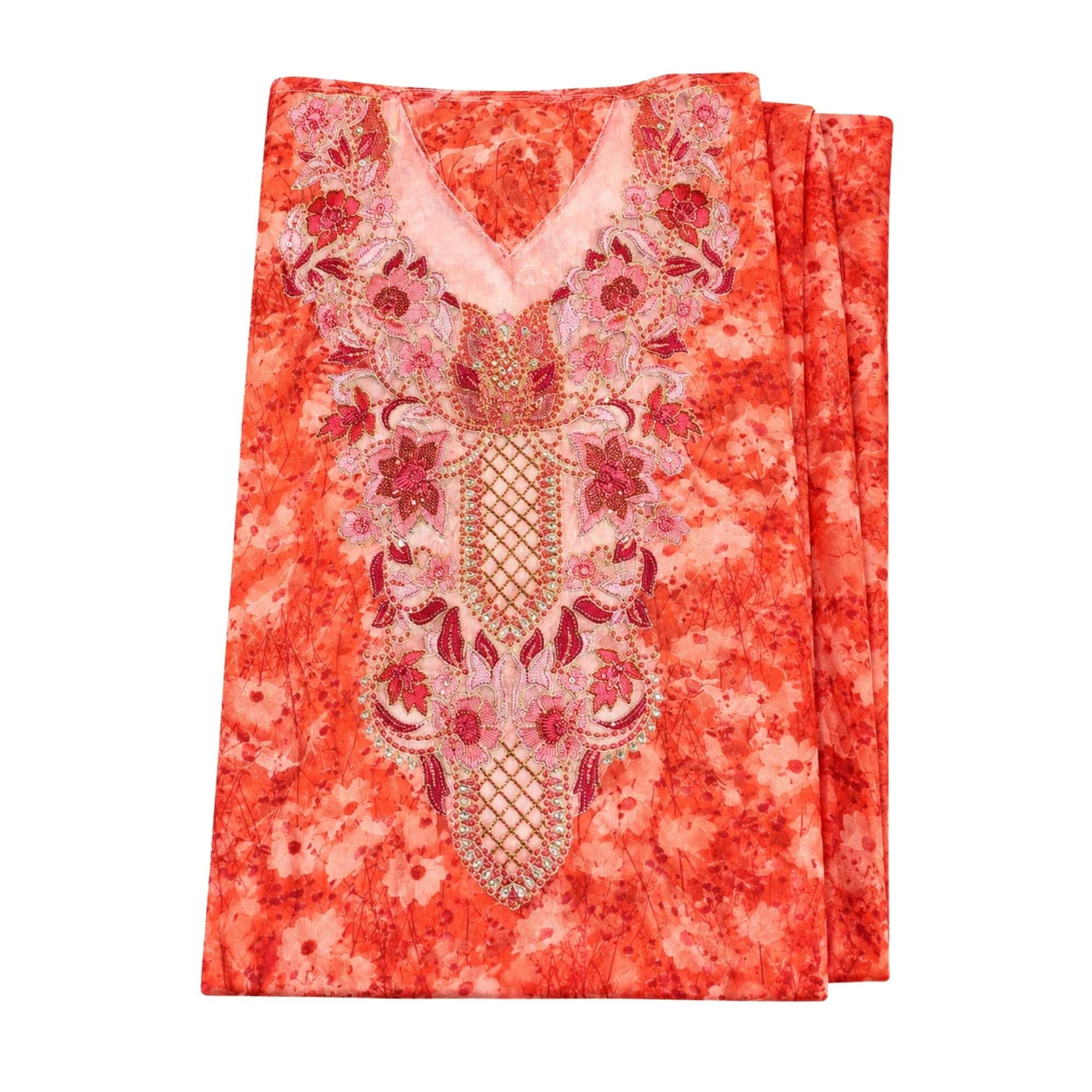 ASYA K. EMBROIDERED KAFTAN (فستان) “THE SULTAN BLOSSOM”