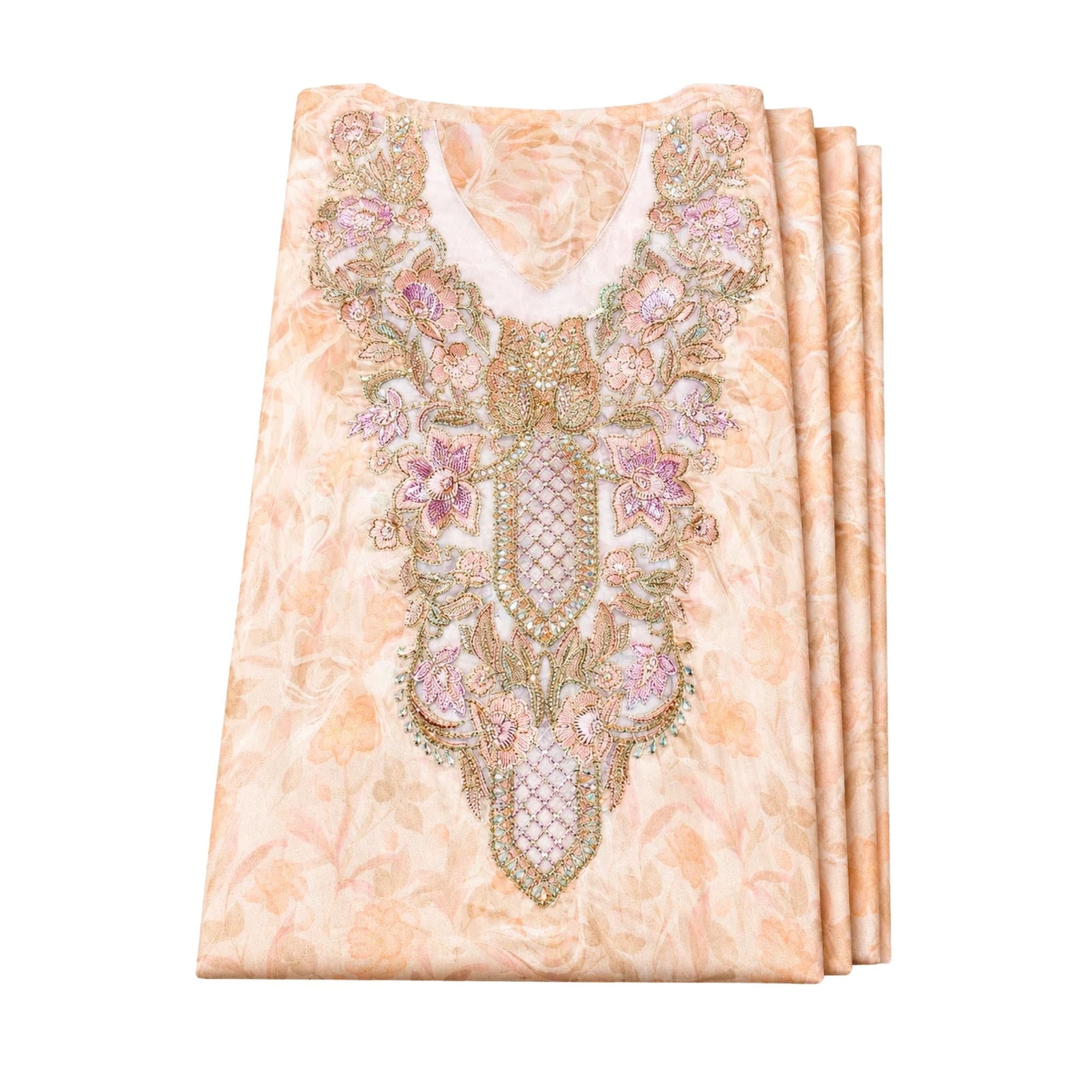 ASYA K. EMBROIDERED KAFTAN (فستان) “THE SULTAN BLOSSOM”