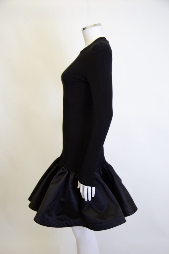 AZ Factory AZ Factory L/S Ruffle Hem Dress Black 8