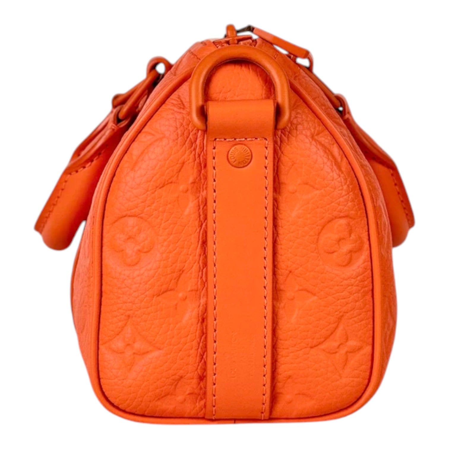 Louis Vuitton Orange 25cm Monogram Keepall with Strap