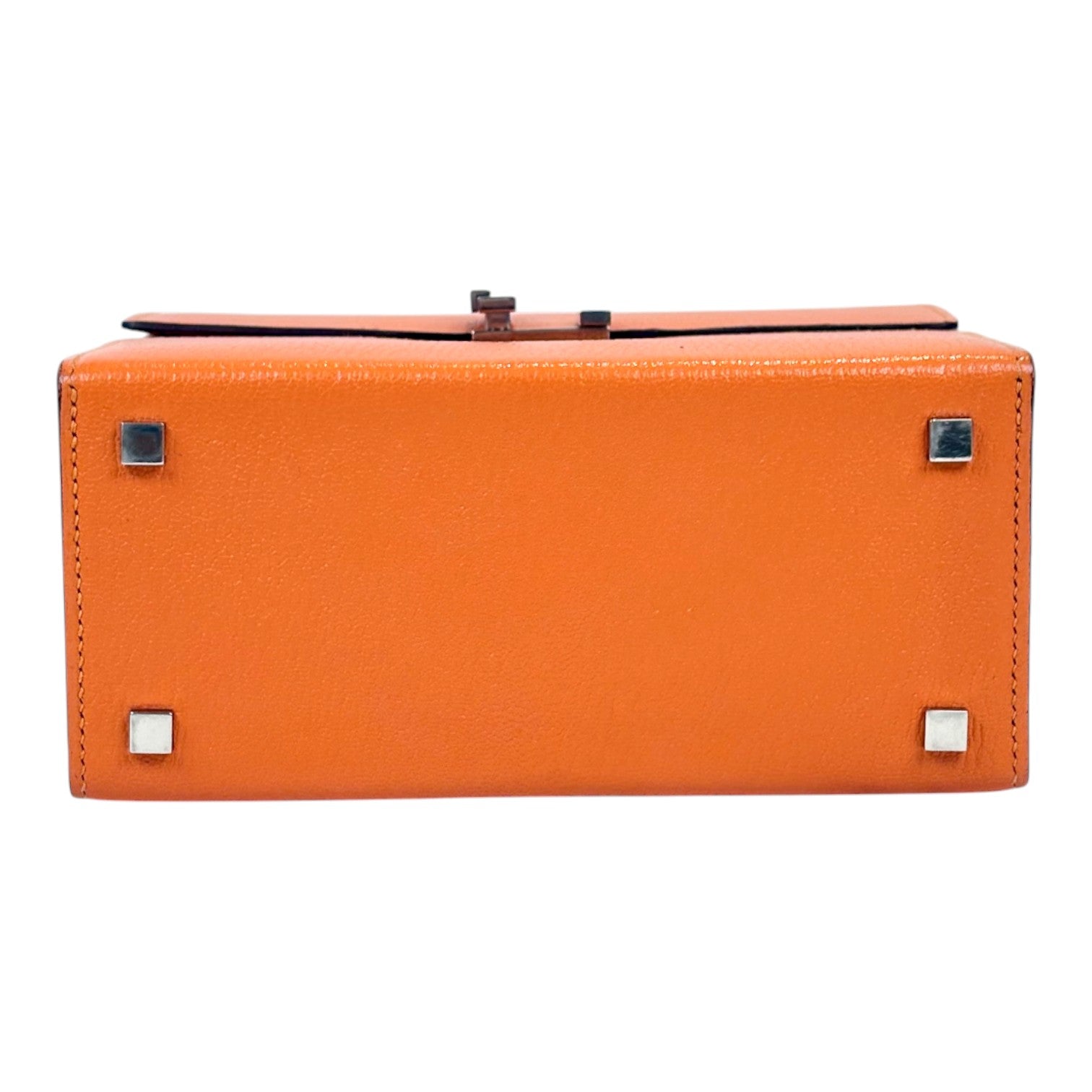 Hermes Cinhtic Box Bag Orange - C Stamp