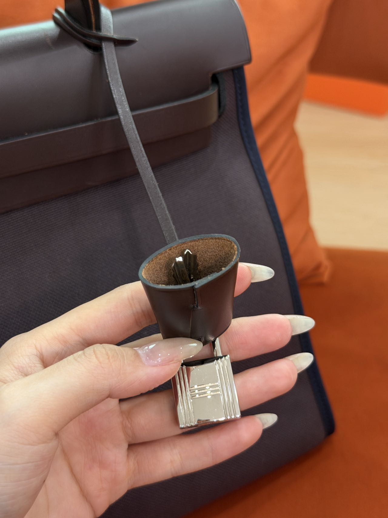 Hermès Herbag 31 Ebene Stamp X