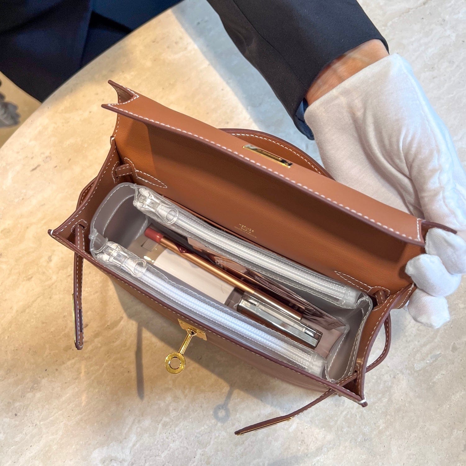 bag-d Insert For Kelly Pochette