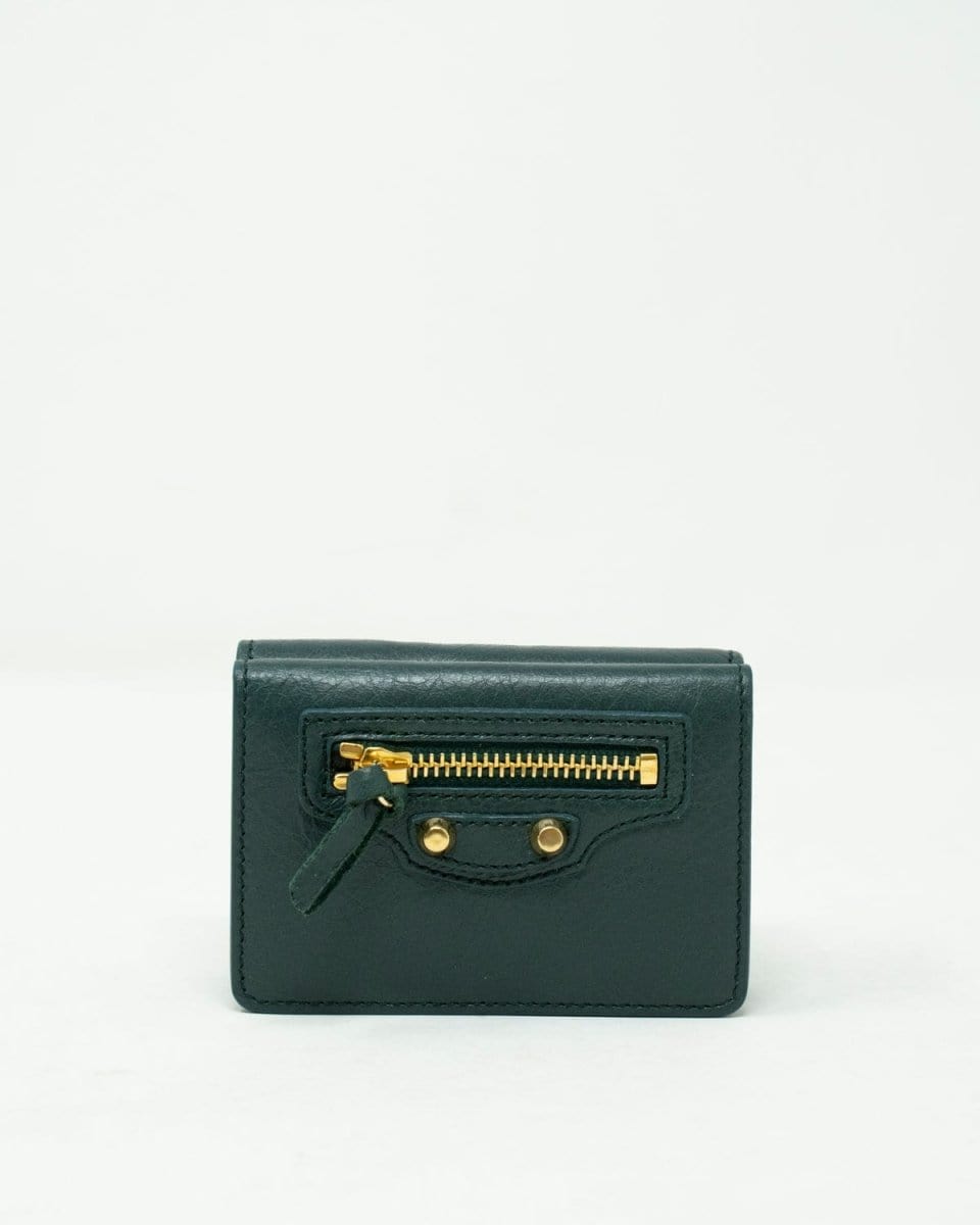 Balenciaga Balenciaga Green Mini Wallet - ASL2490