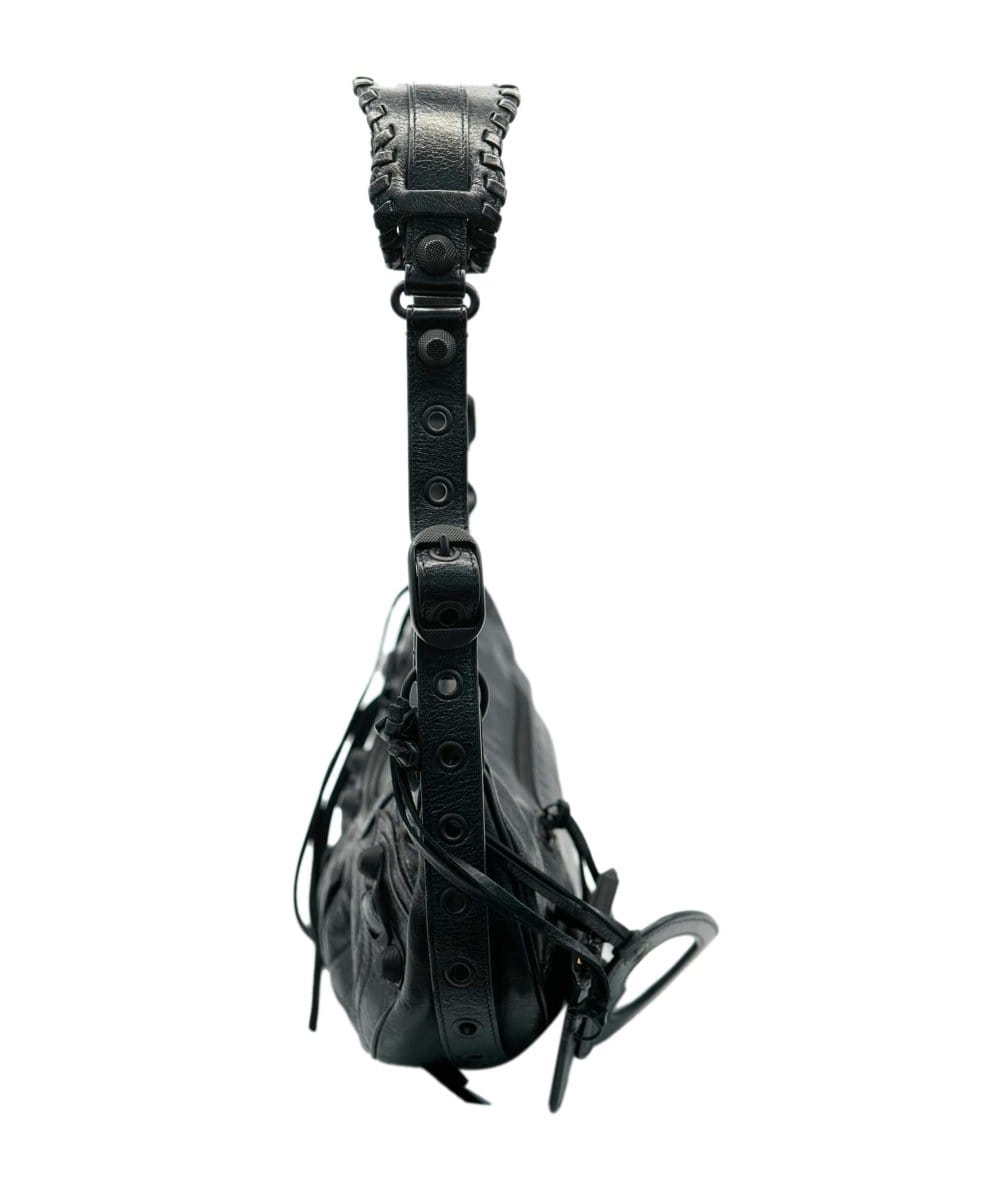 Balenciaga Bag Le Cagole Small Shoulder Bag So Black - AVC1119