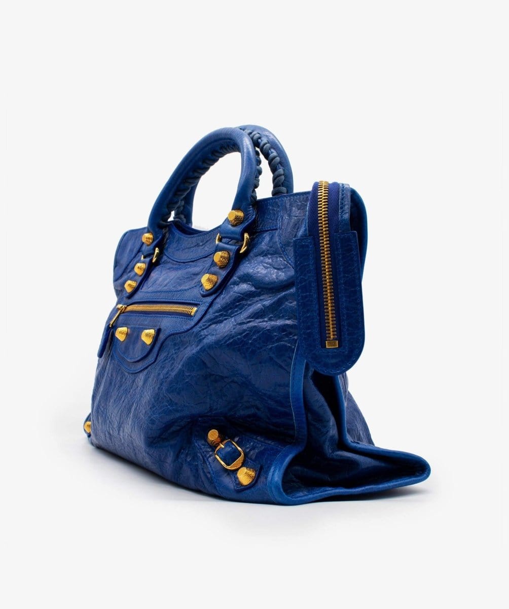 Balenciaga Balenciaga Giant 12 Town Blue Bag