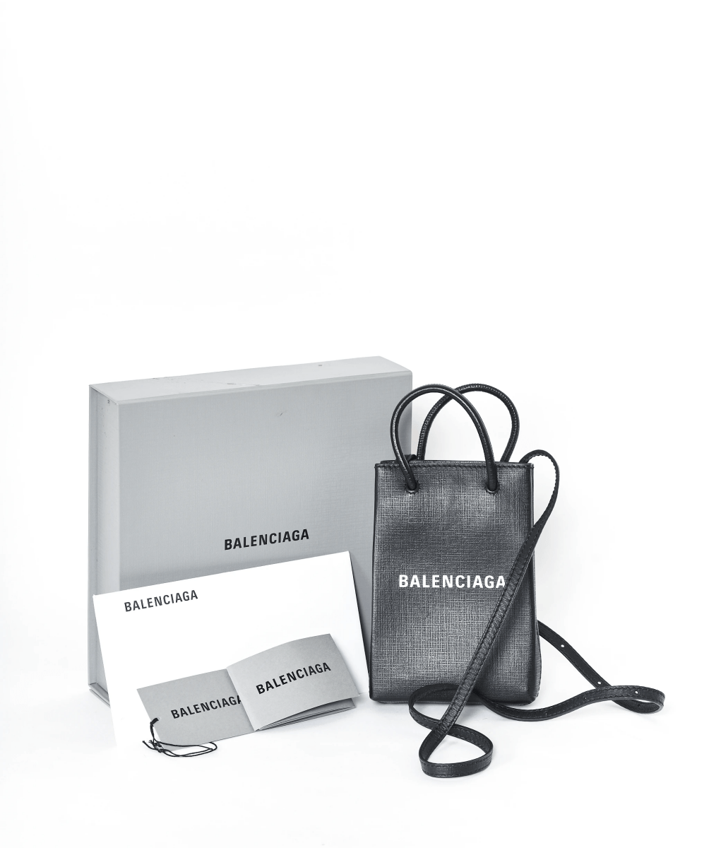 Balenciaga Balenciaga Mini Graffiti Shopping Bag