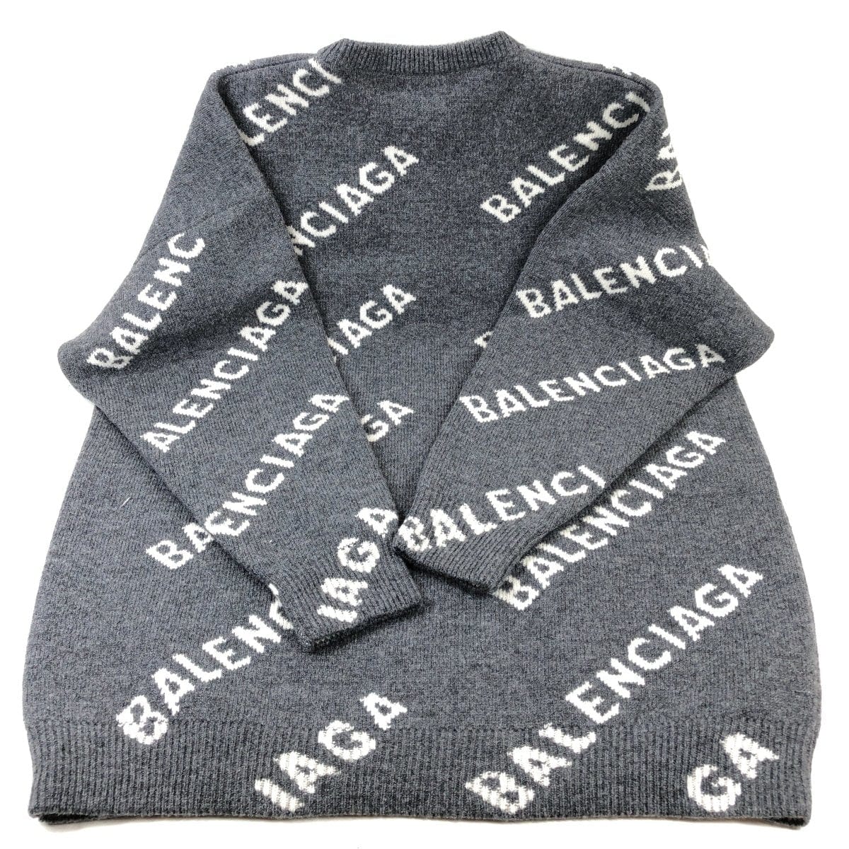 Balenciaga 2021 Wool Grey Sweater PXL2521