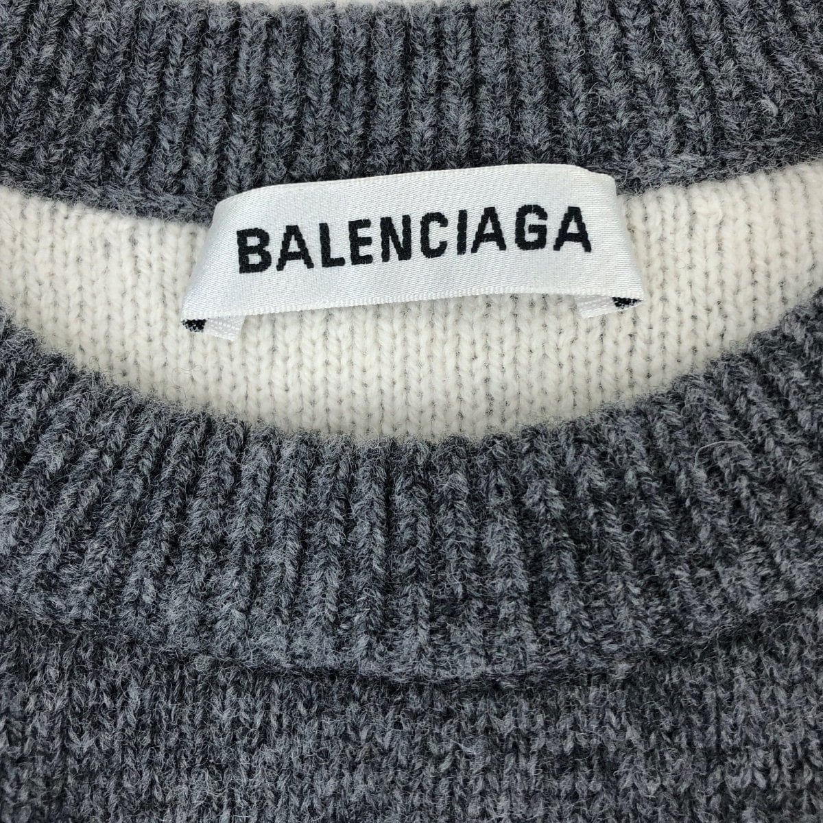 Balenciaga 2021 Wool Grey Sweater PXL2521