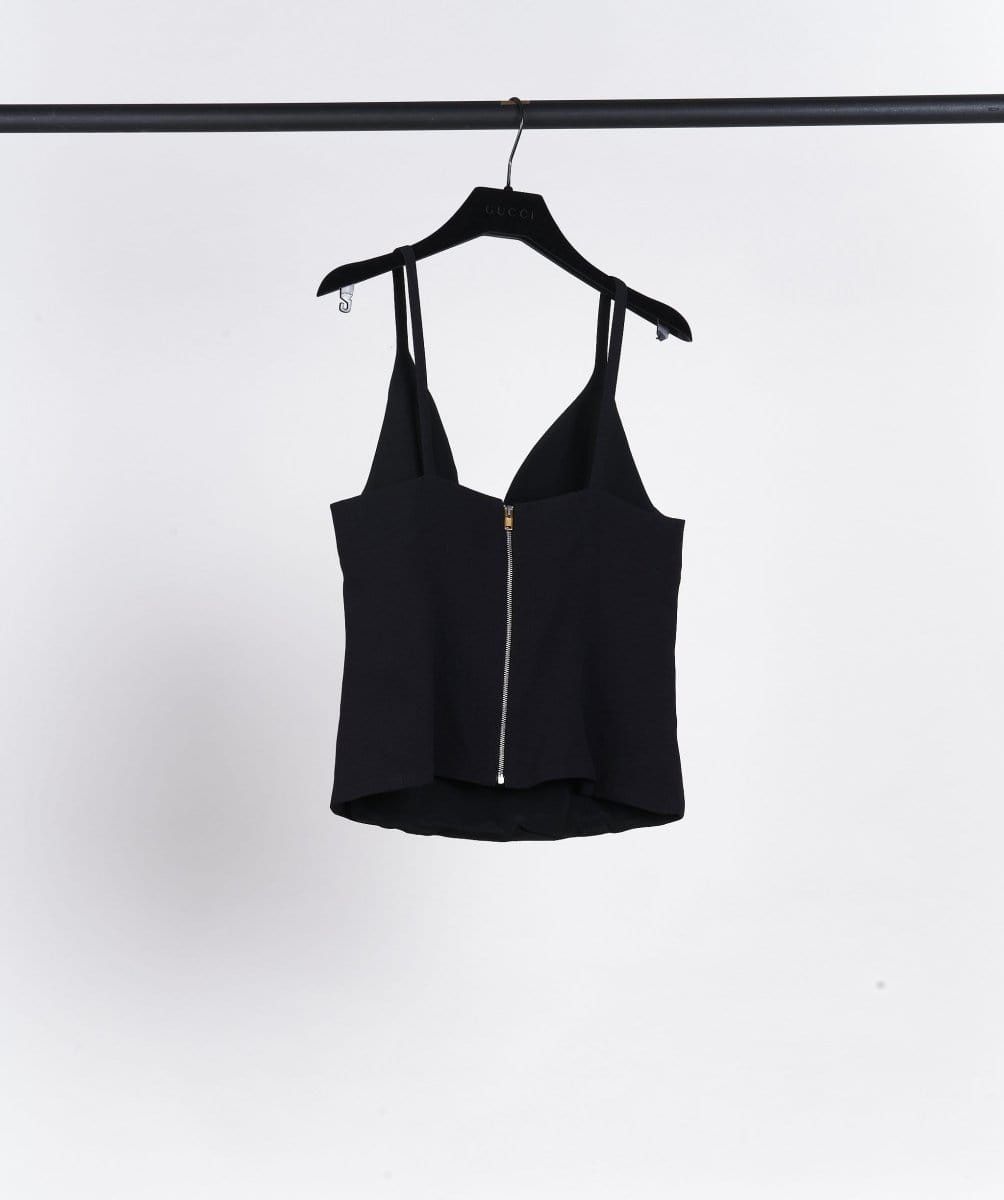 Balenciaga Black Cami Top