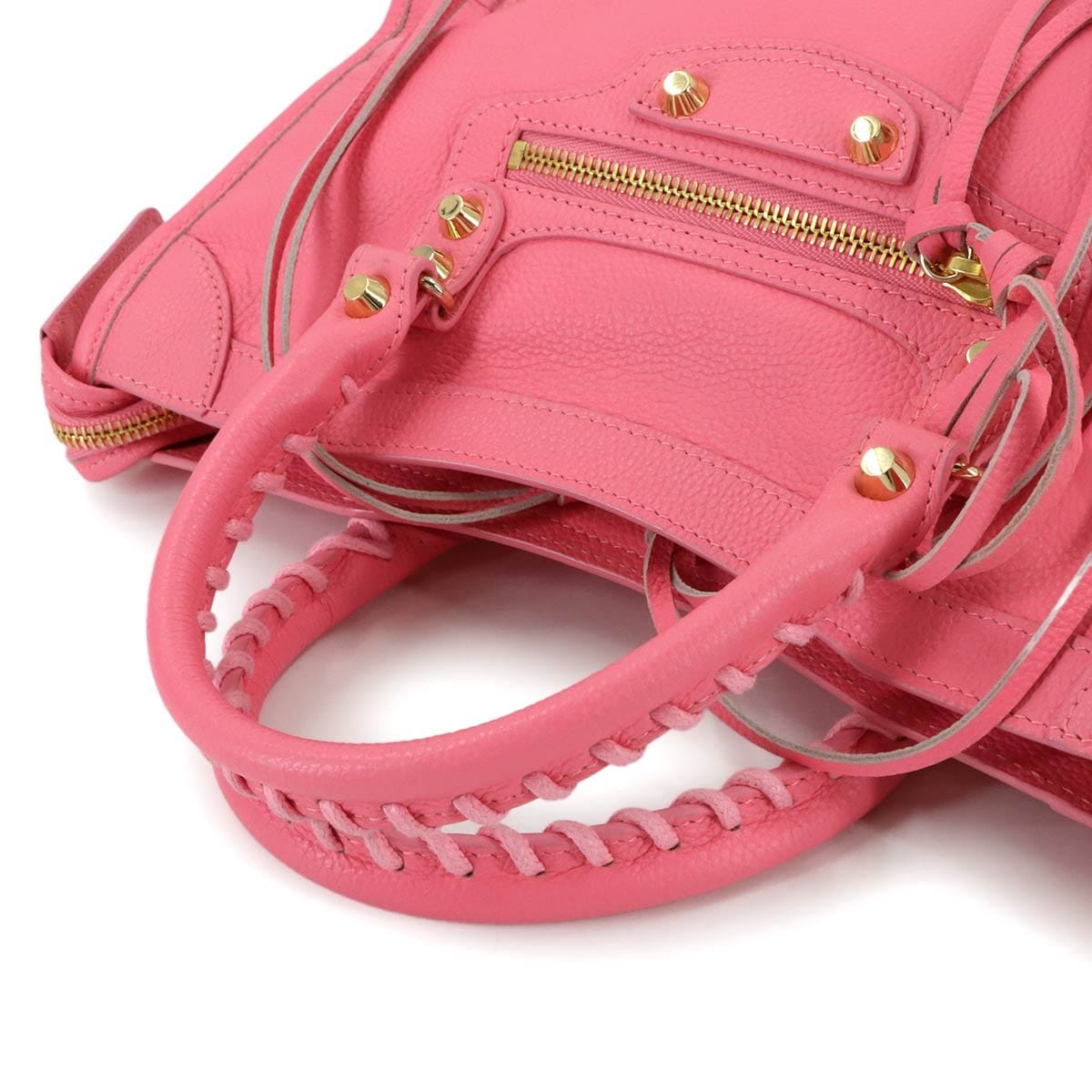 BALENCIAGA BALENCIAGA Classic City 2way Hand Shoulder Bag 431621 Pink Logos 90314215