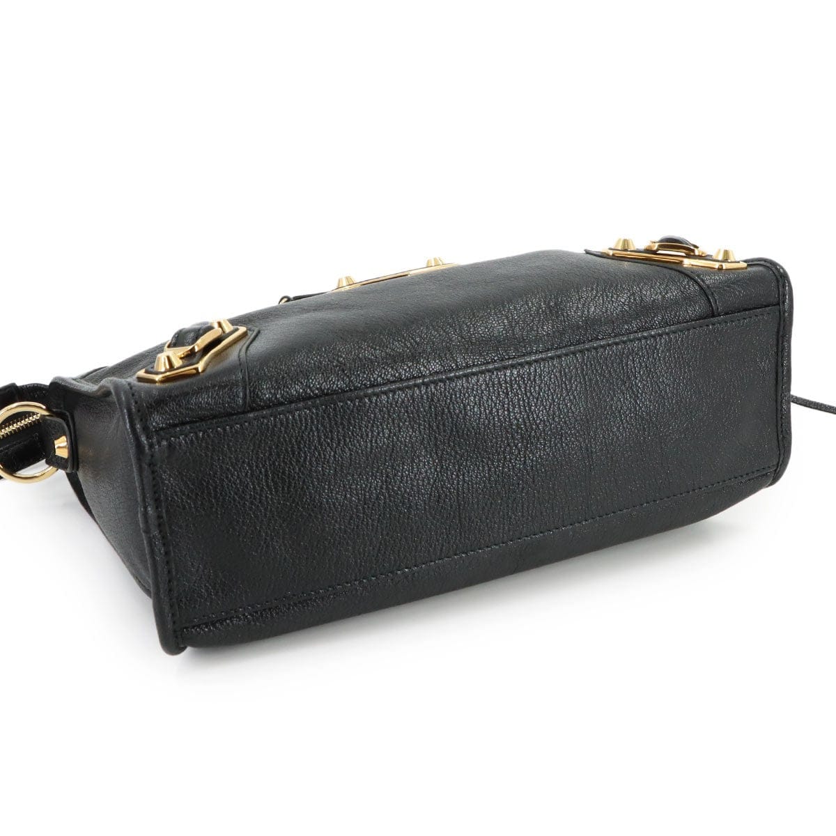 BALENCIAGA BALENCIAGA Metallic Edge City Hand Shoulder Bag Leather Black 432831 90317417