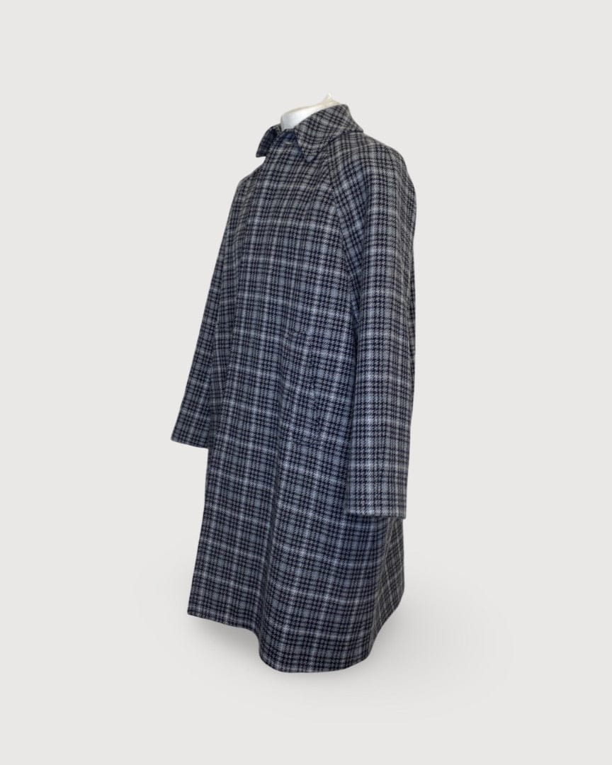 Balenciaga Grey Balenciaga Wool Coat, L