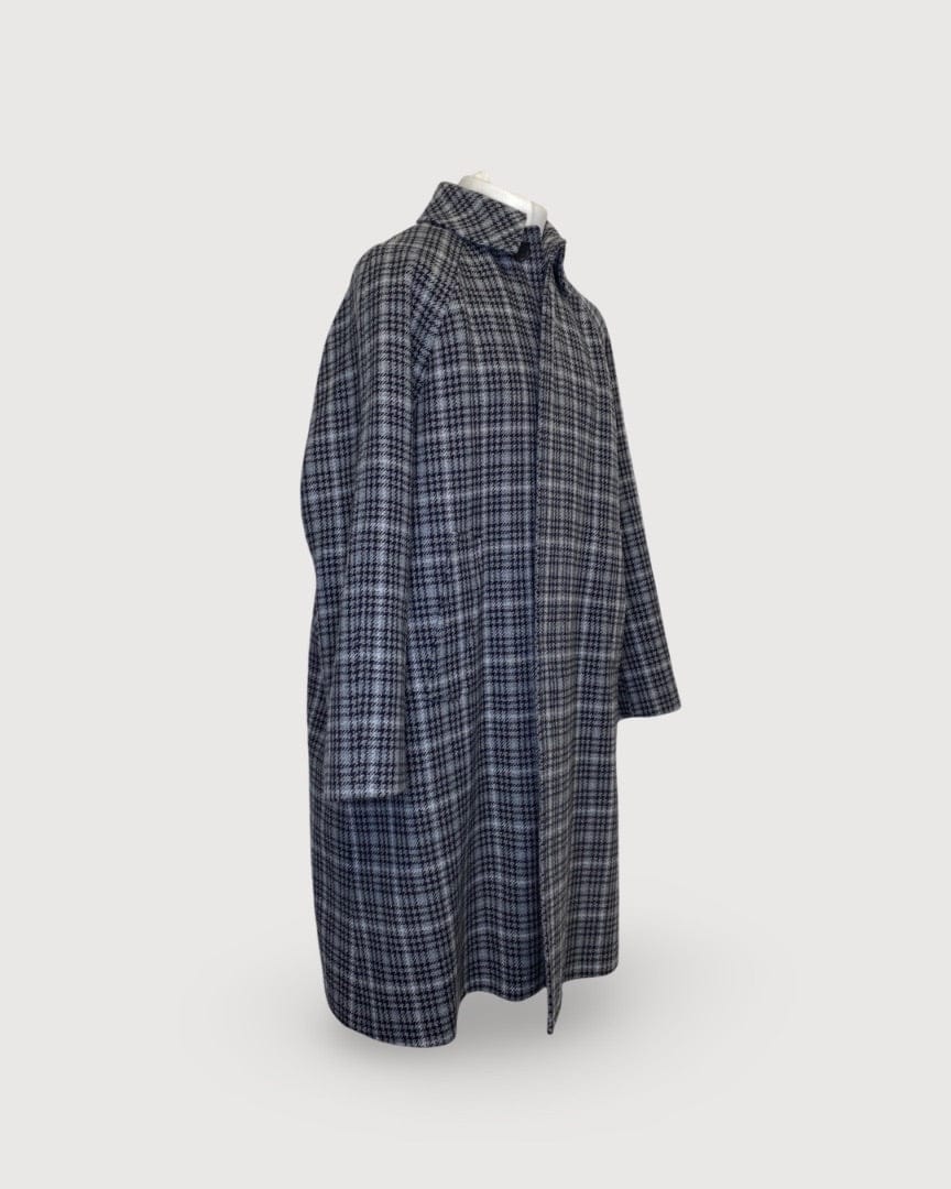 Balenciaga Grey Balenciaga Wool Coat, L