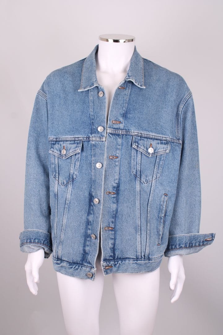 Balenciaga Balenciaga Printed denim jacket Blue 34