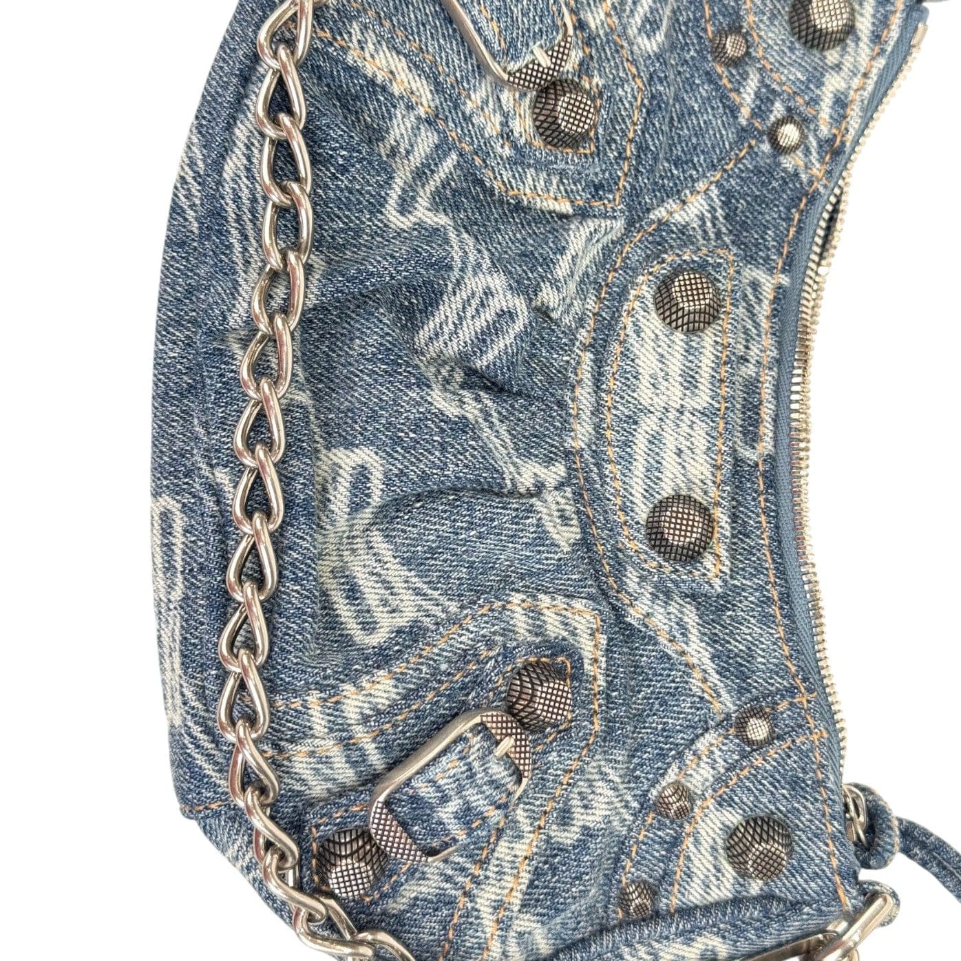 Balenciaga Balenciaga Le Cagole Mini Denim Bag