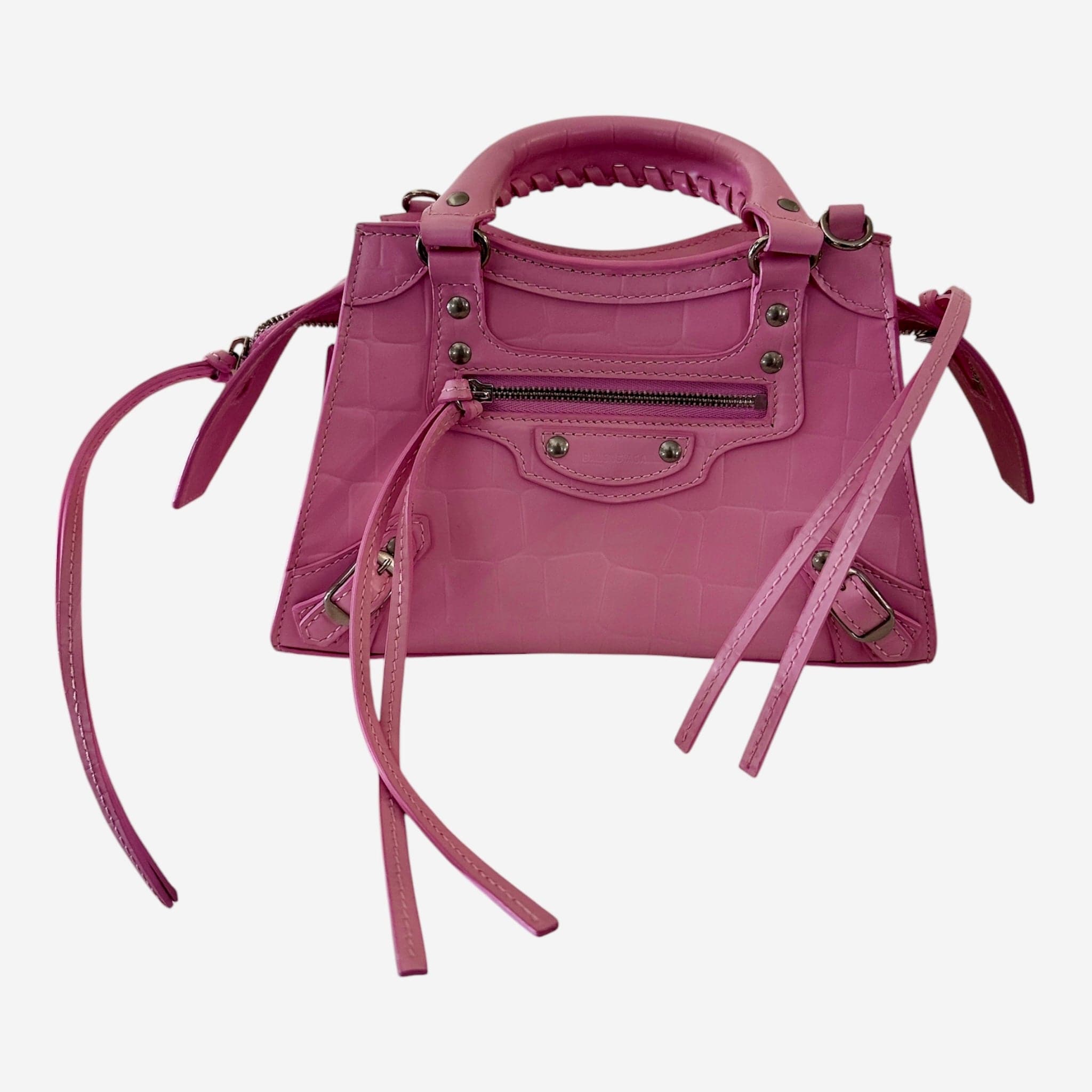 Balenciaga Balenciaga Mini Pink City Bag