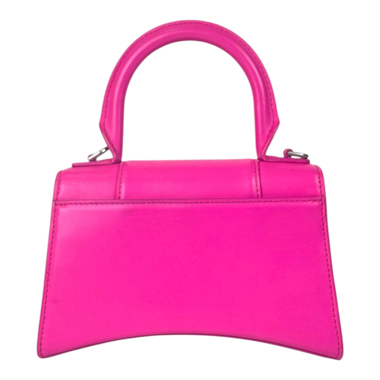 Balenciaga Balenciaga Mini Pink Hourglass Bag with Strap