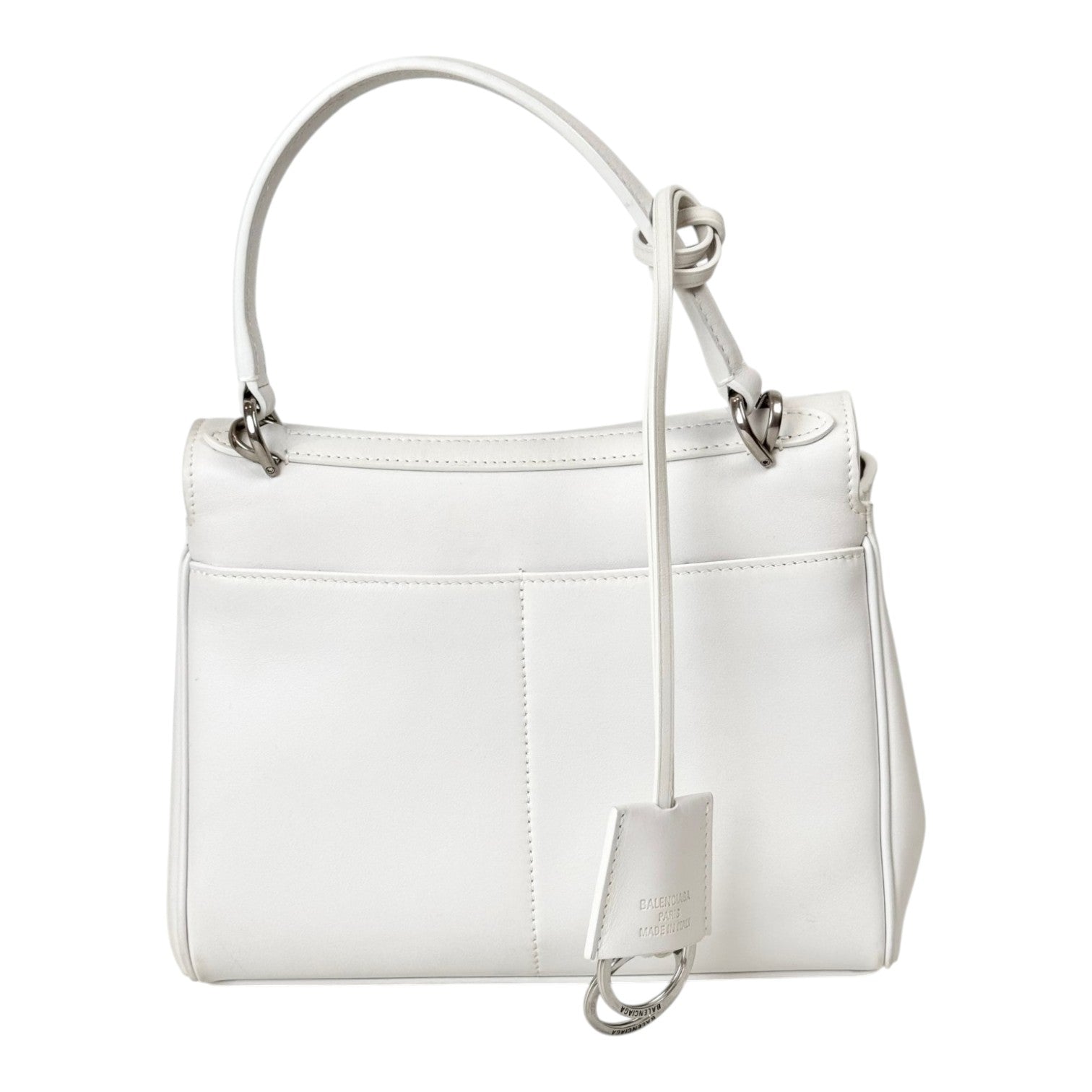 Balenciaga Balenciaga Mini White Rodeo in Smooth Calfskin Bag