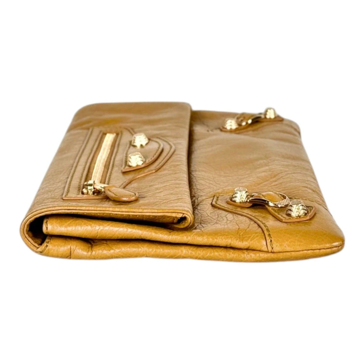 Balenciaga Balenciaga Yellow City Clutch Bag
