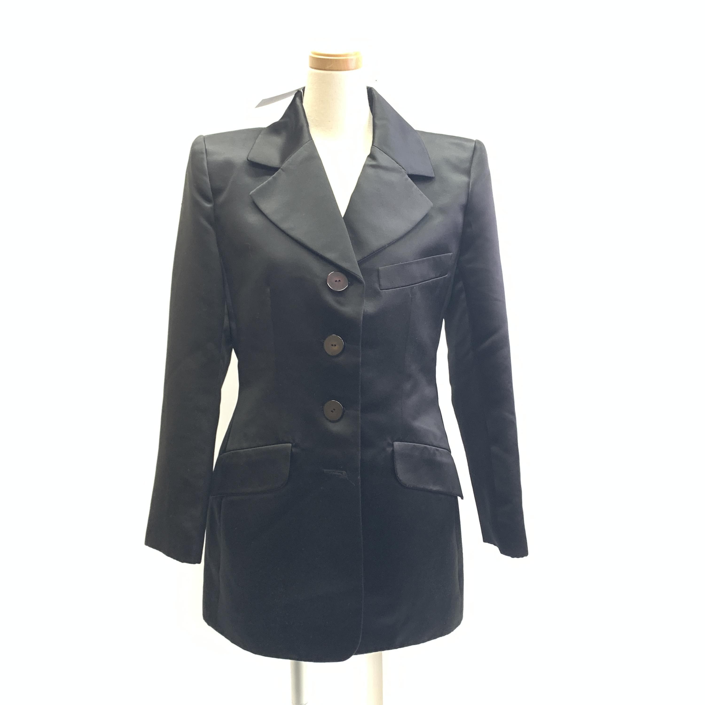 Balenciaga Balenciaga Black Tailored Jacket With Buttons,Size: 38 C327798