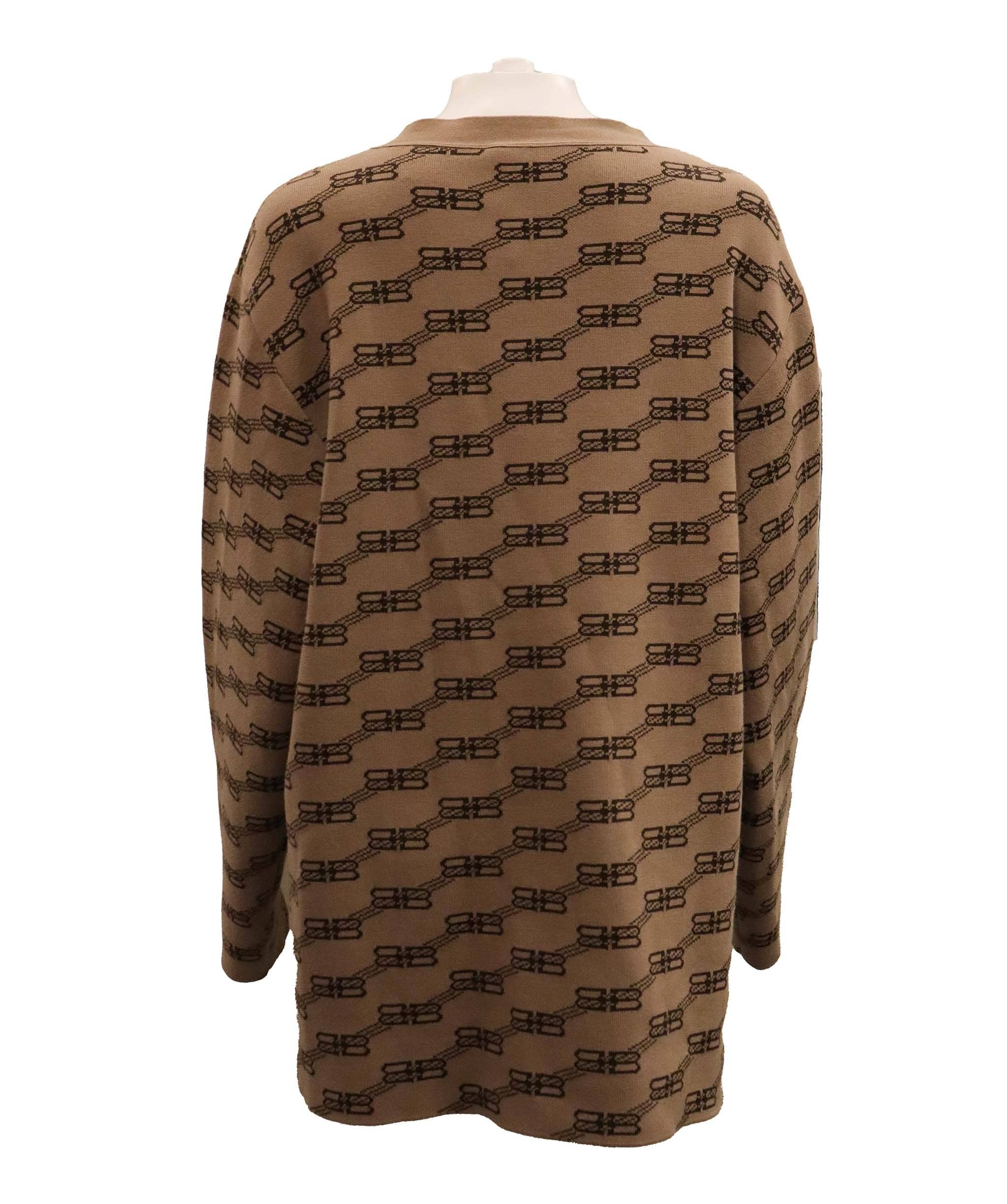 Balenciaga BALENCIAGA BB logo cardigan AGC2970