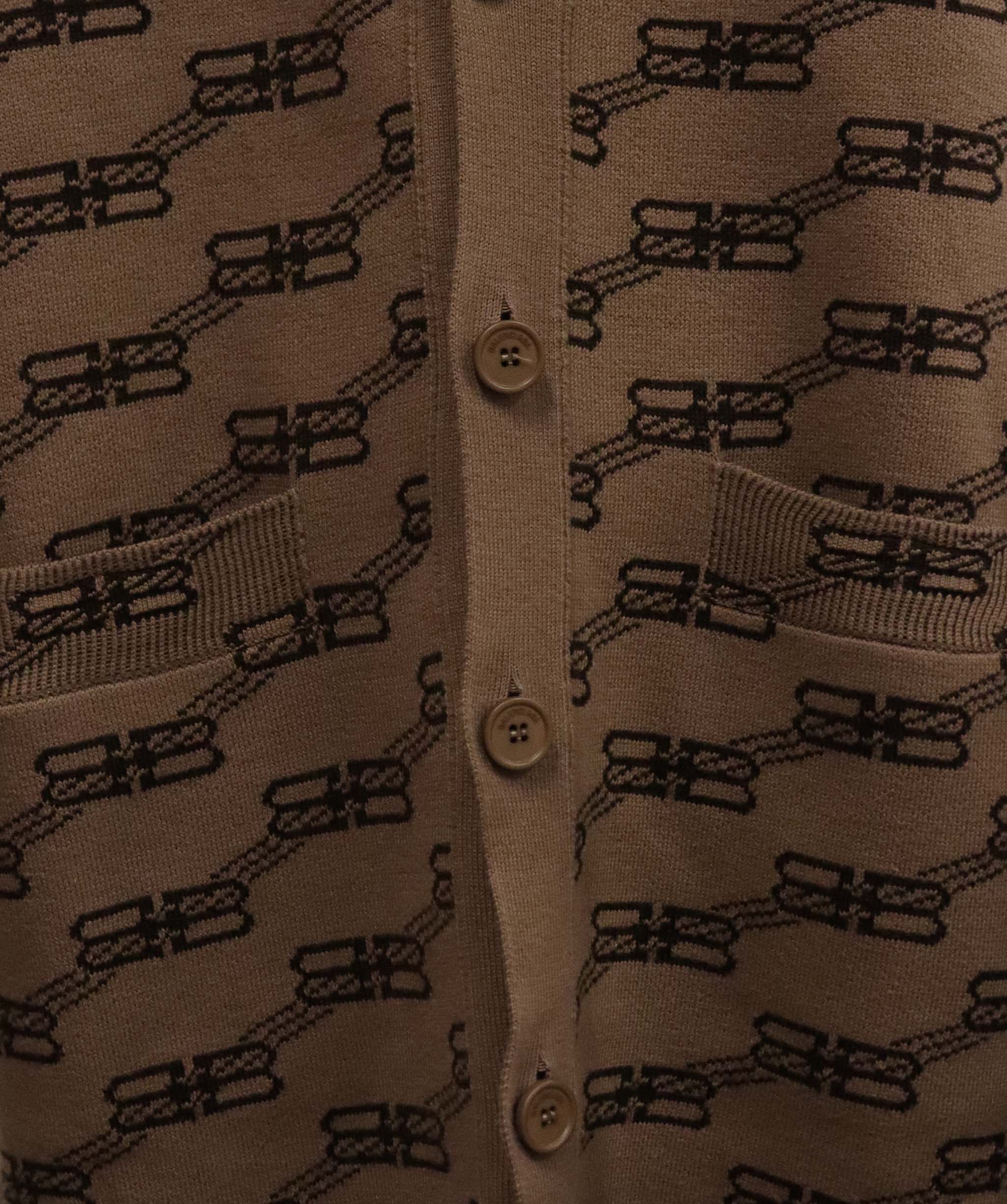 Balenciaga BALENCIAGA BB logo cardigan AGC2970