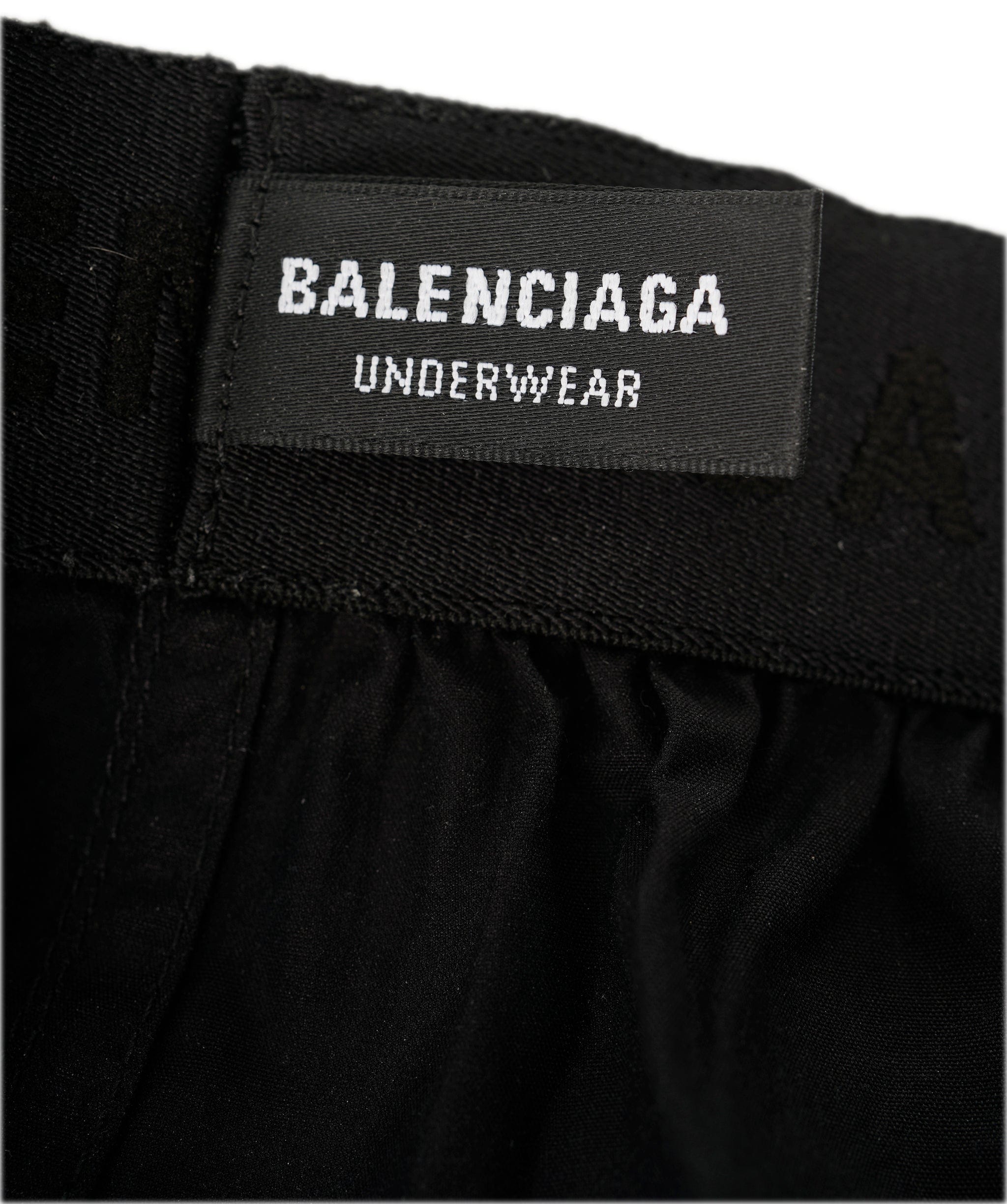 Balenciaga Balenciaga Black Logo Shorts ALL0753