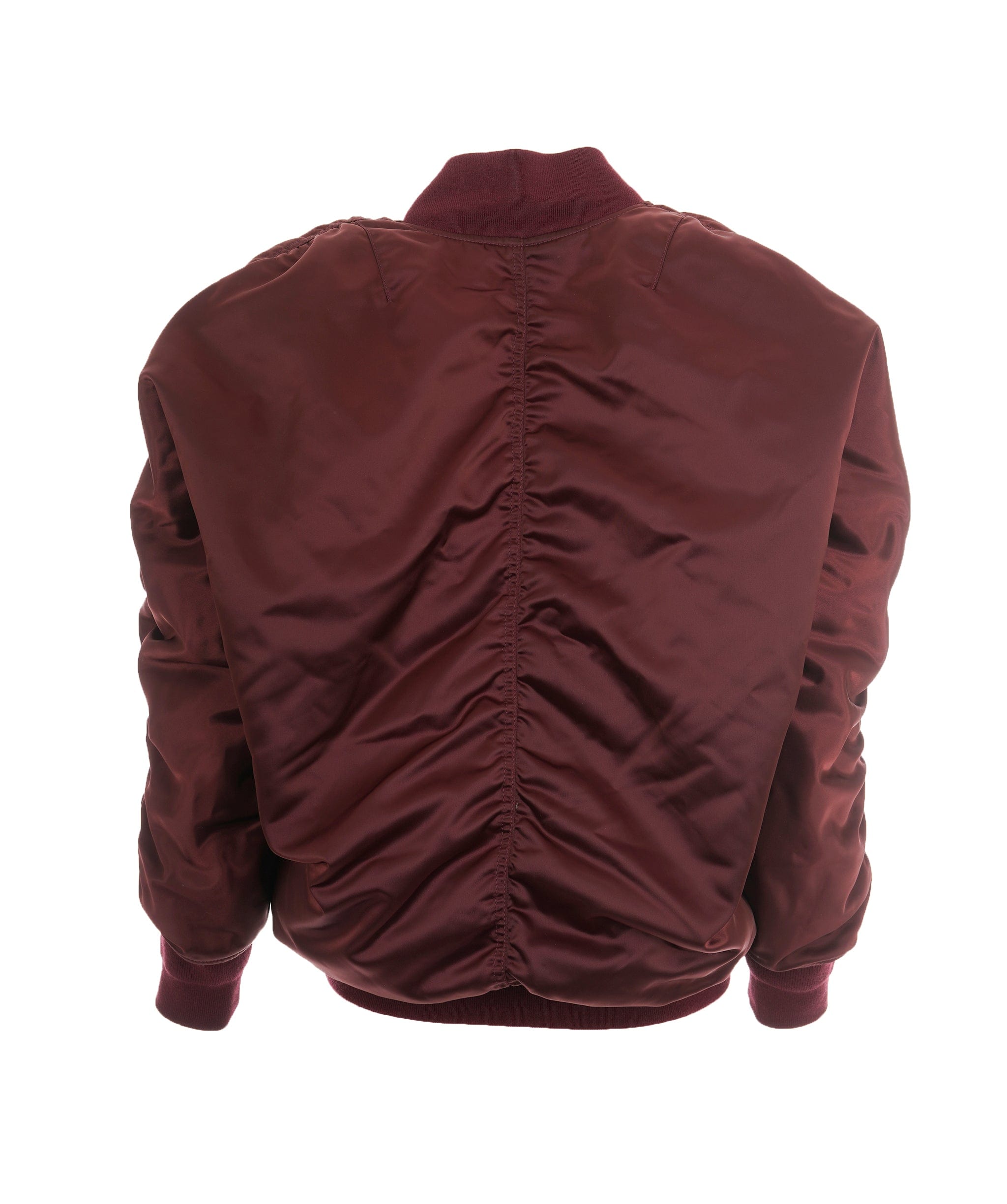 Balenciaga Balenciaga Burgundy Bomber Style Jacket ALC1945