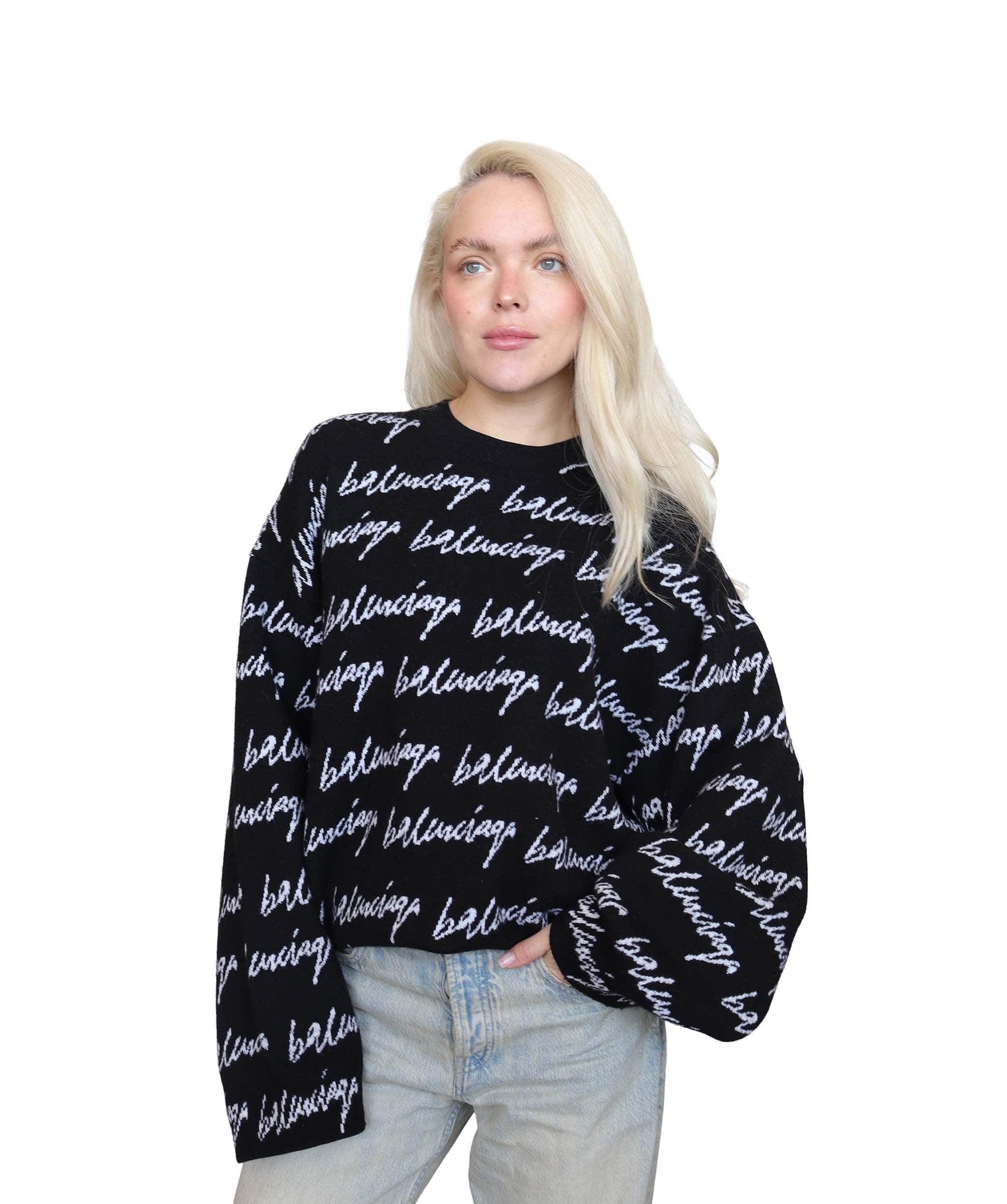 Balenciaga Balenciaga jumper Black W/print RJC3023