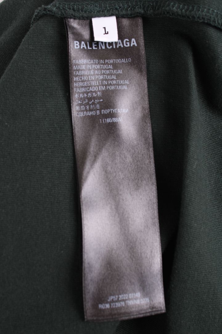 Balenciaga Balenciaga Adidas collab t shirt green L