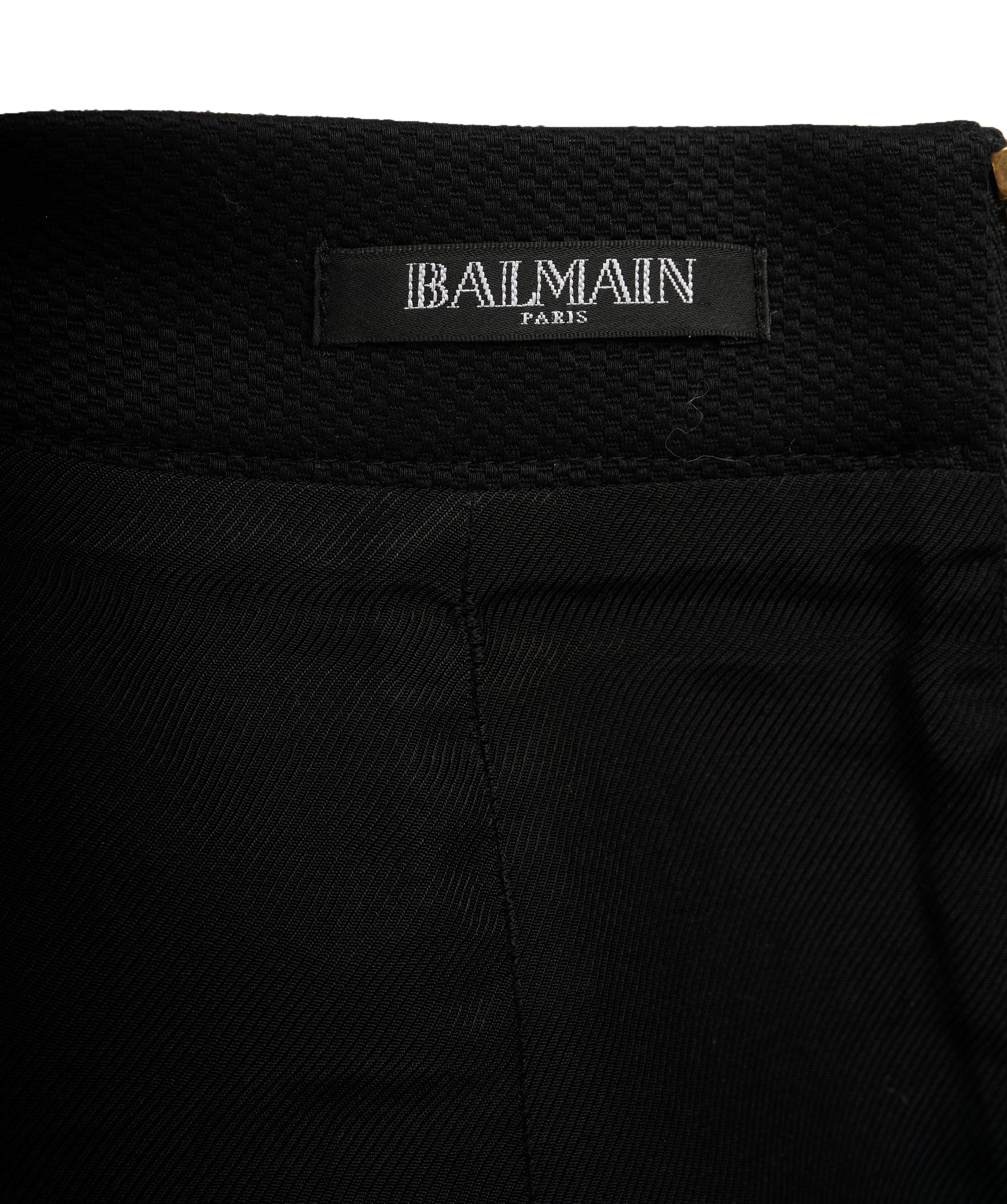 Balmain blamain black skirt  AVC1735