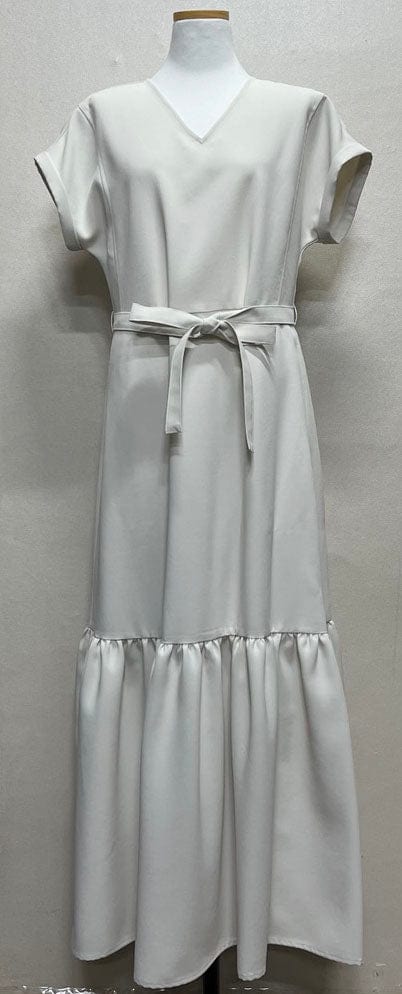 BETTERKIND V-NECK BELTED DRESS “LEE-JOHN” (فستان)