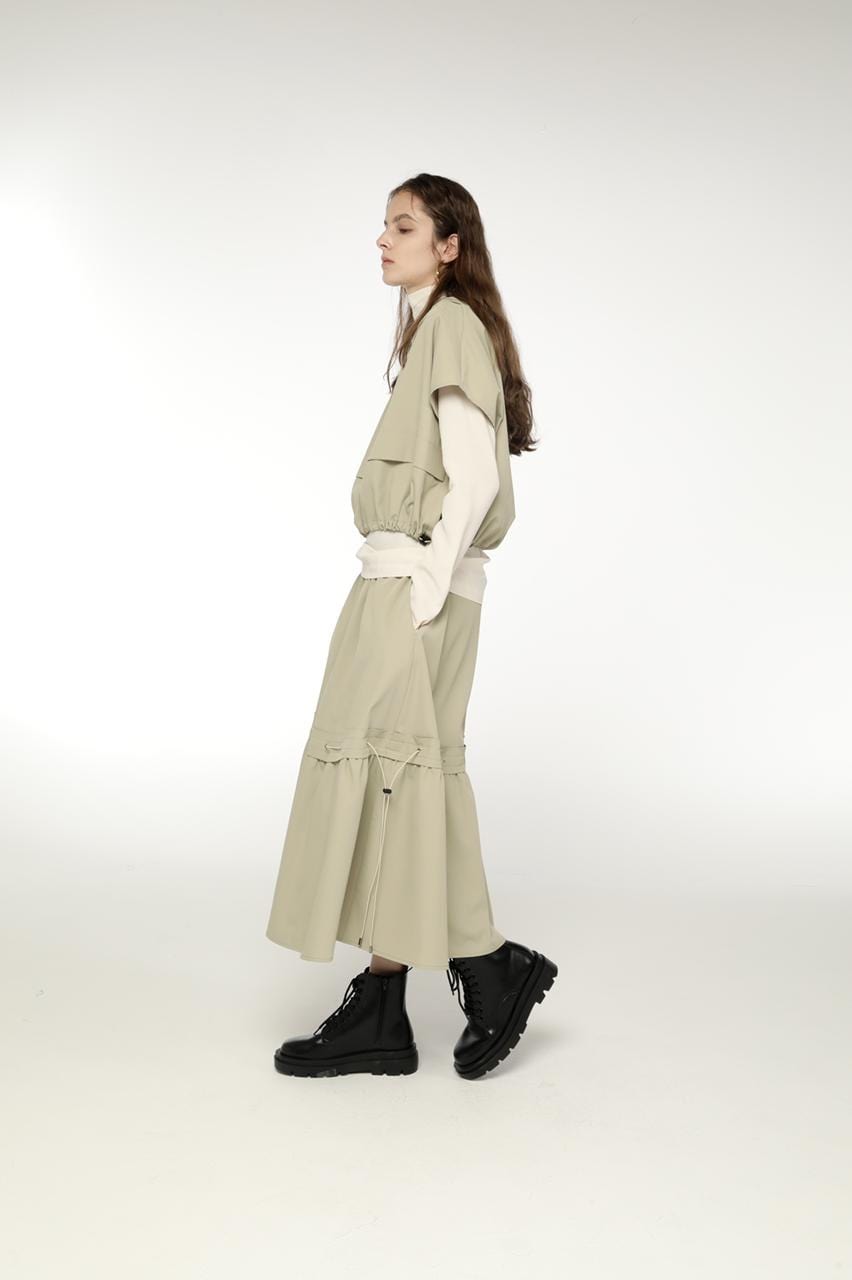 BETTERKIND STRING WAVE LONG SKIRT “JOYEON” (التنورة)