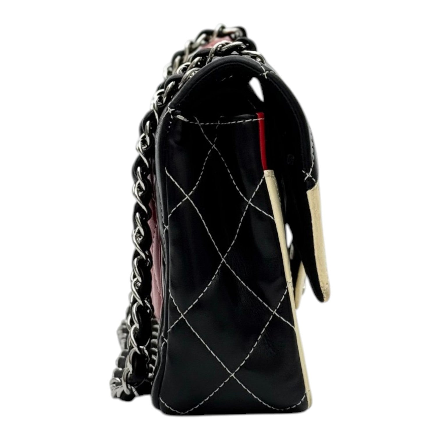 Chanel Medium 3-Tone Classic Flap Bag
