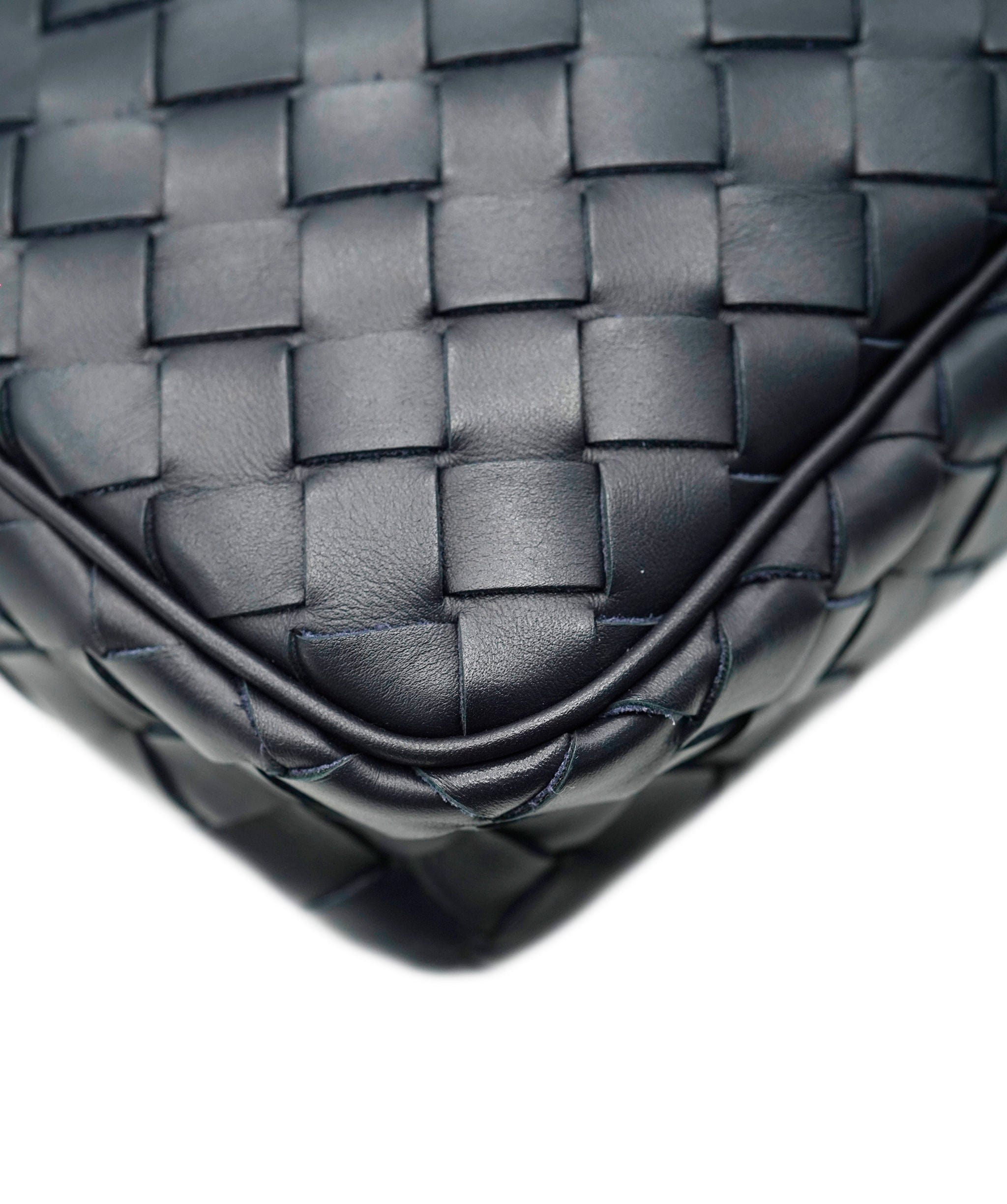 Bottega Bottega Veneta Black Intrecciato Leather Camera Bag ULC1030