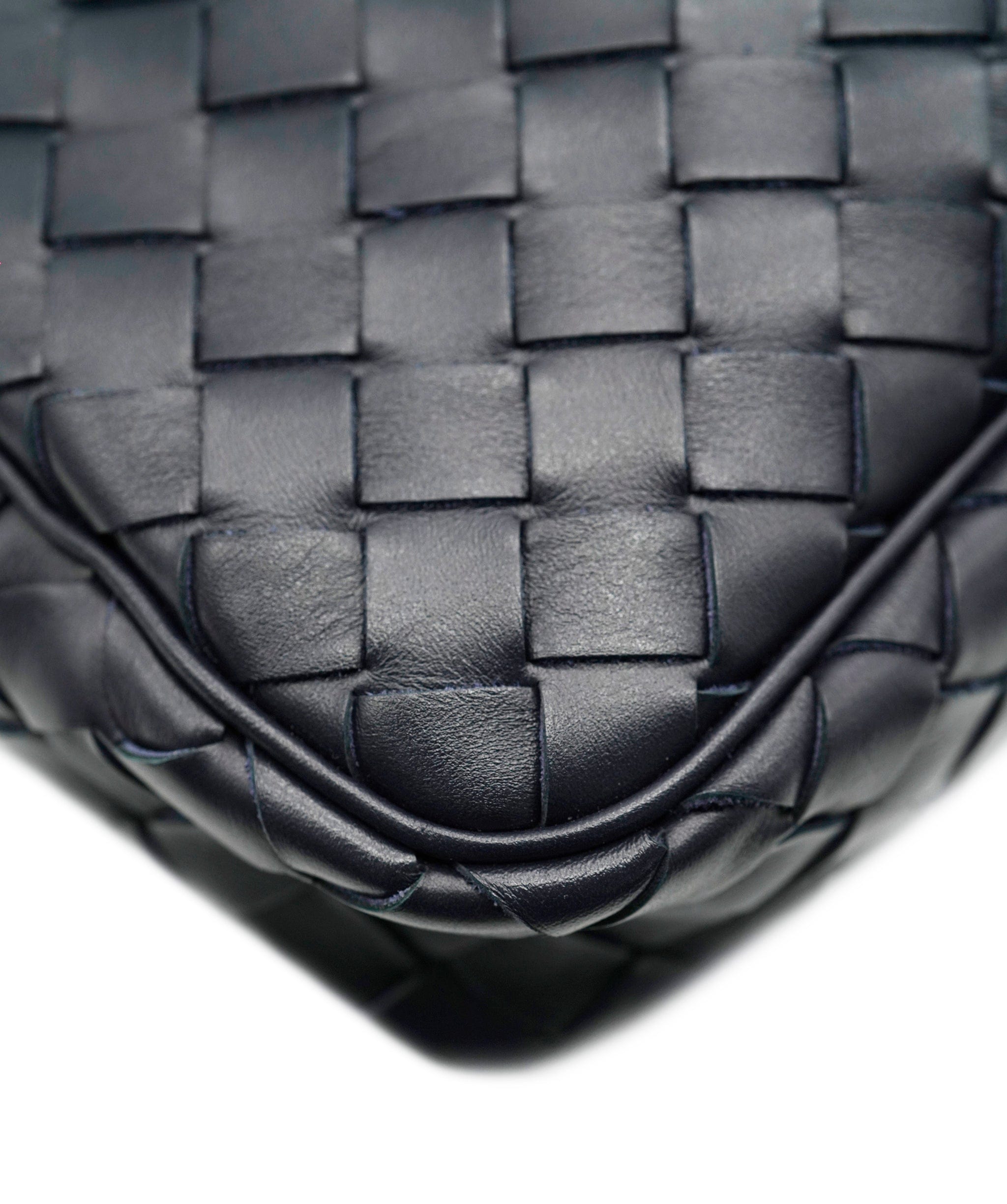 Bottega Bottega Veneta Black Intrecciato Leather Camera Bag ULC1030