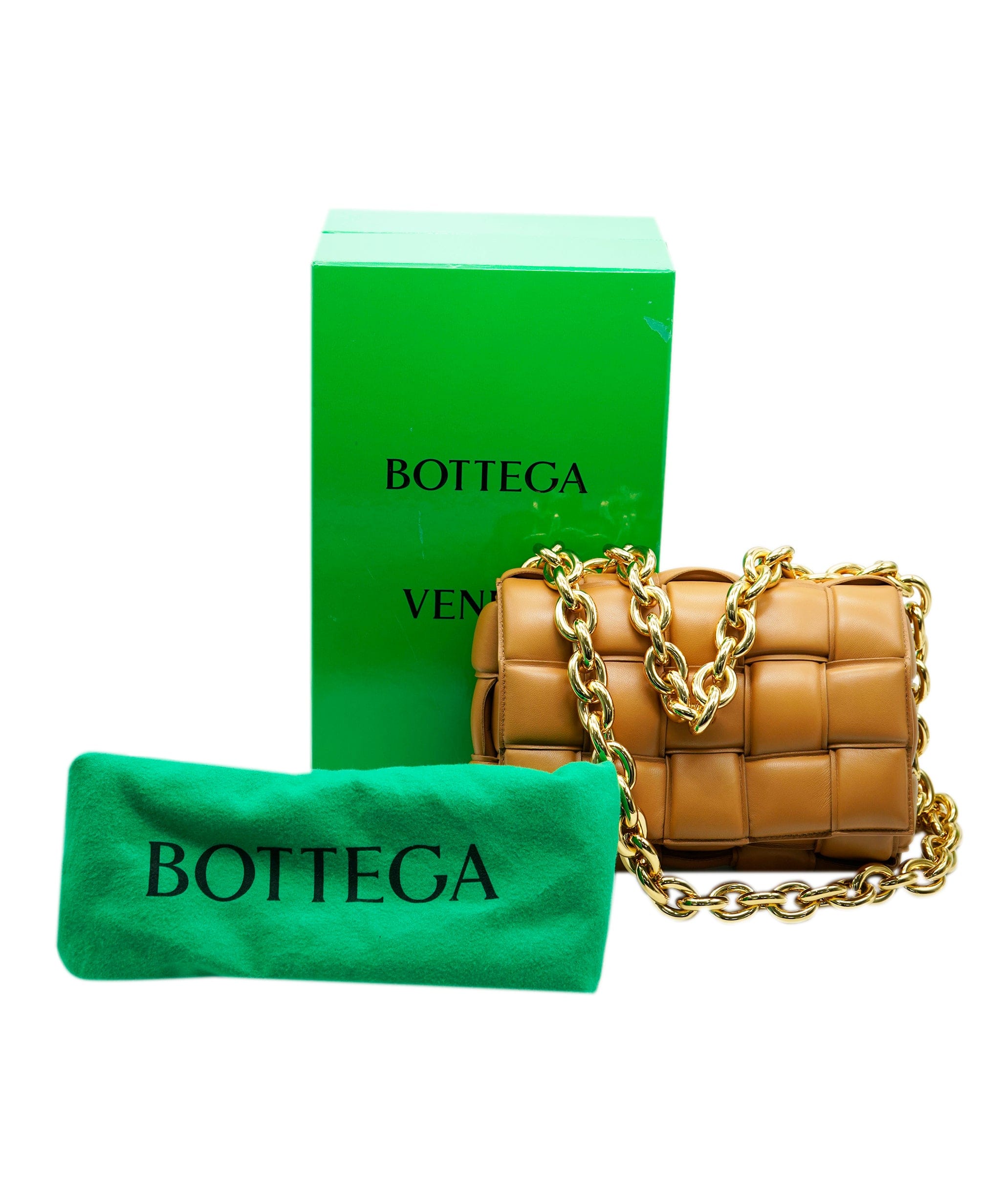 Bottega Bottega chain casette bag gold with GHW - AJC0496