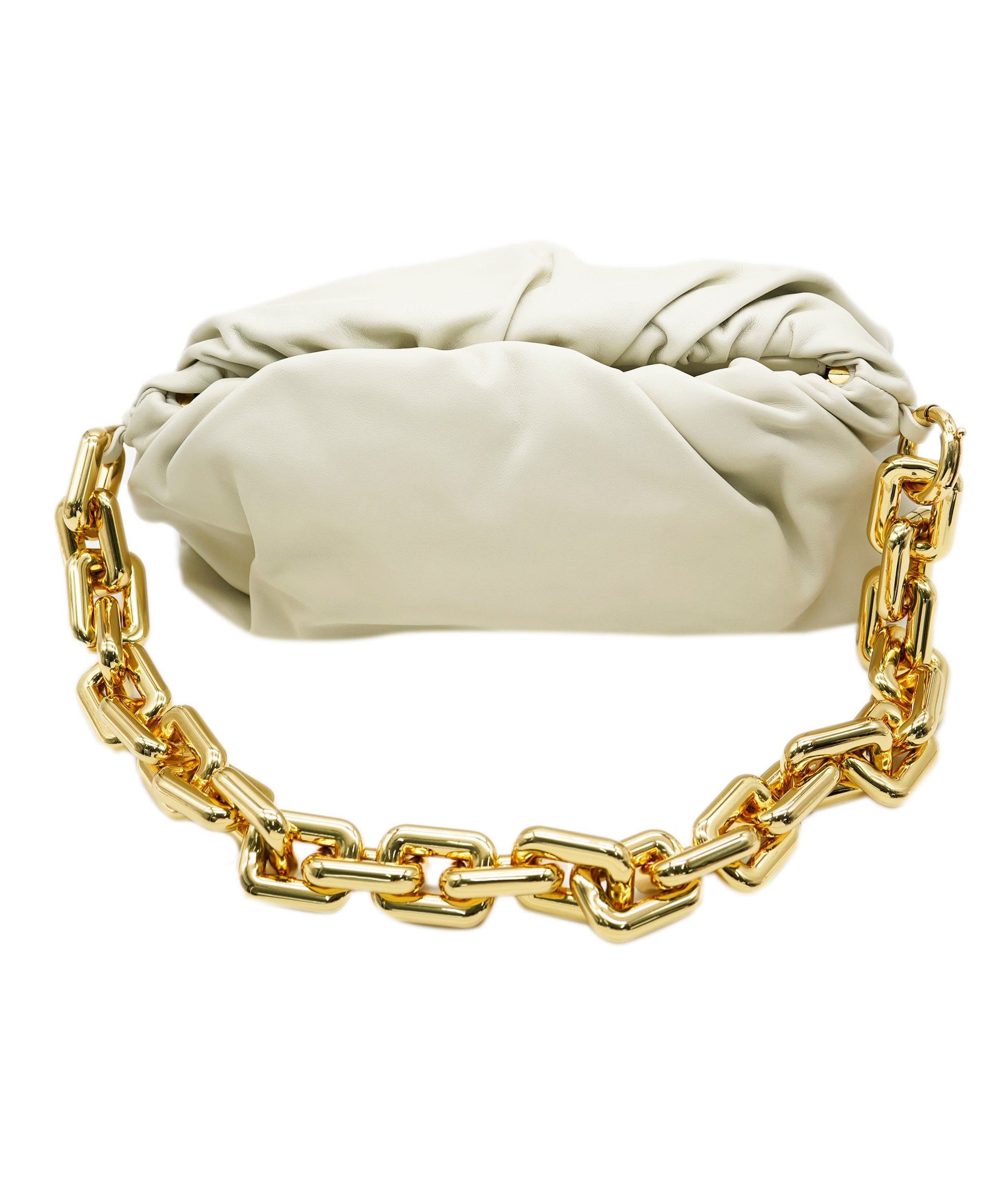 Bottega Bottega chain off white bag with GHW  - AJC0412