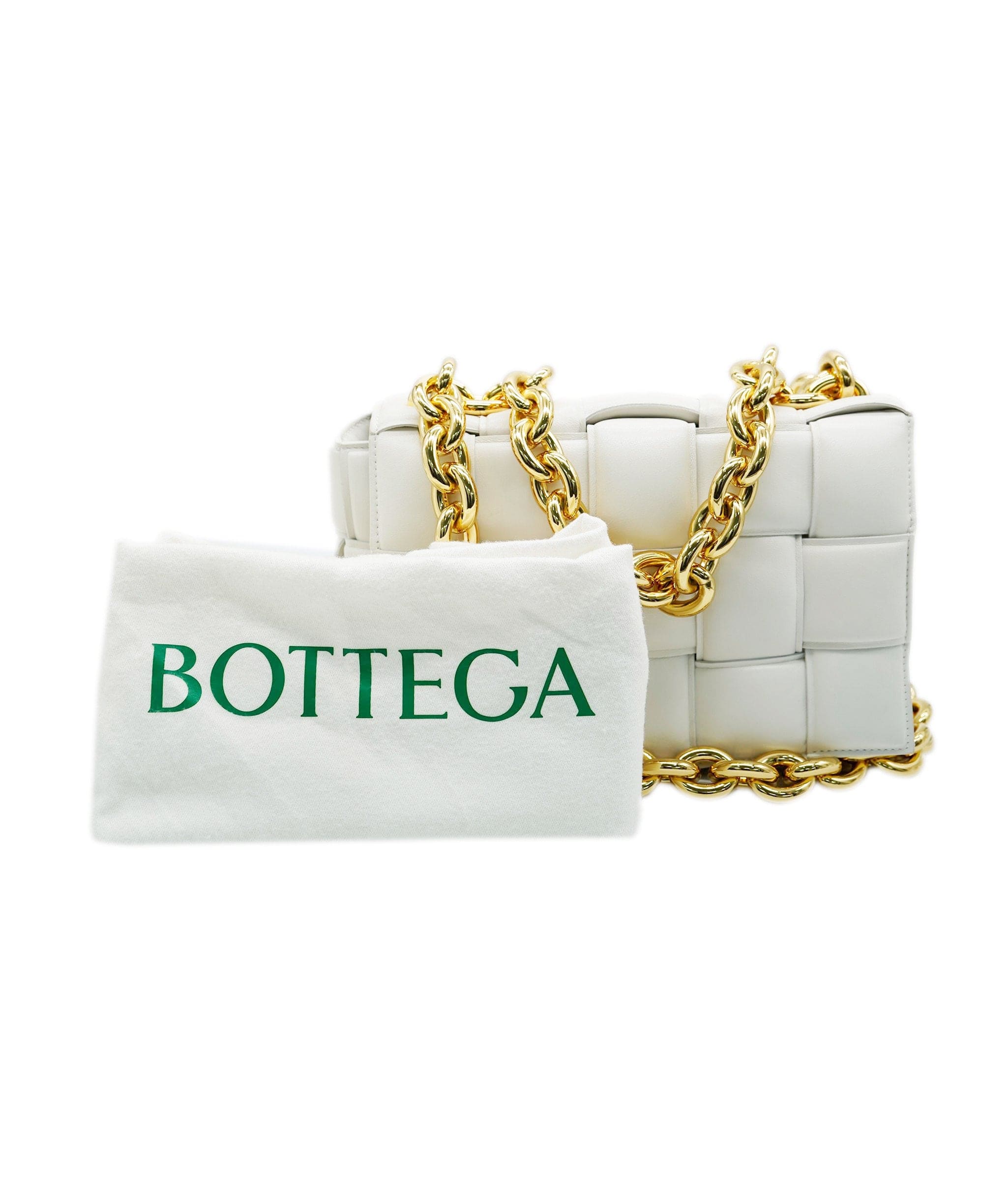 Bottega bottega chained cassette white  AVL1175