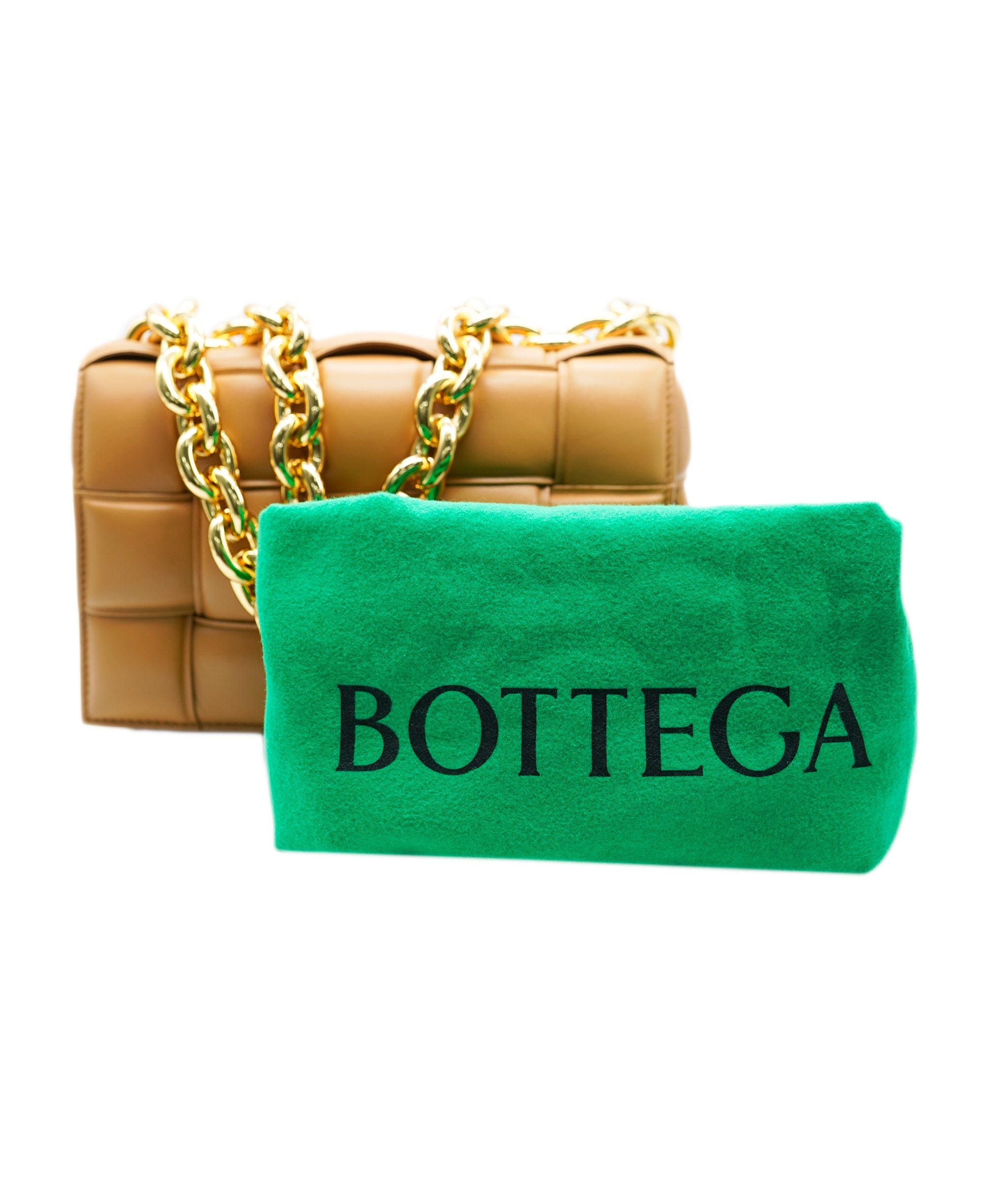 Bottega Veneta The Chain Cassette brown leather cross-body bag Caramel –  LuxuryPromise