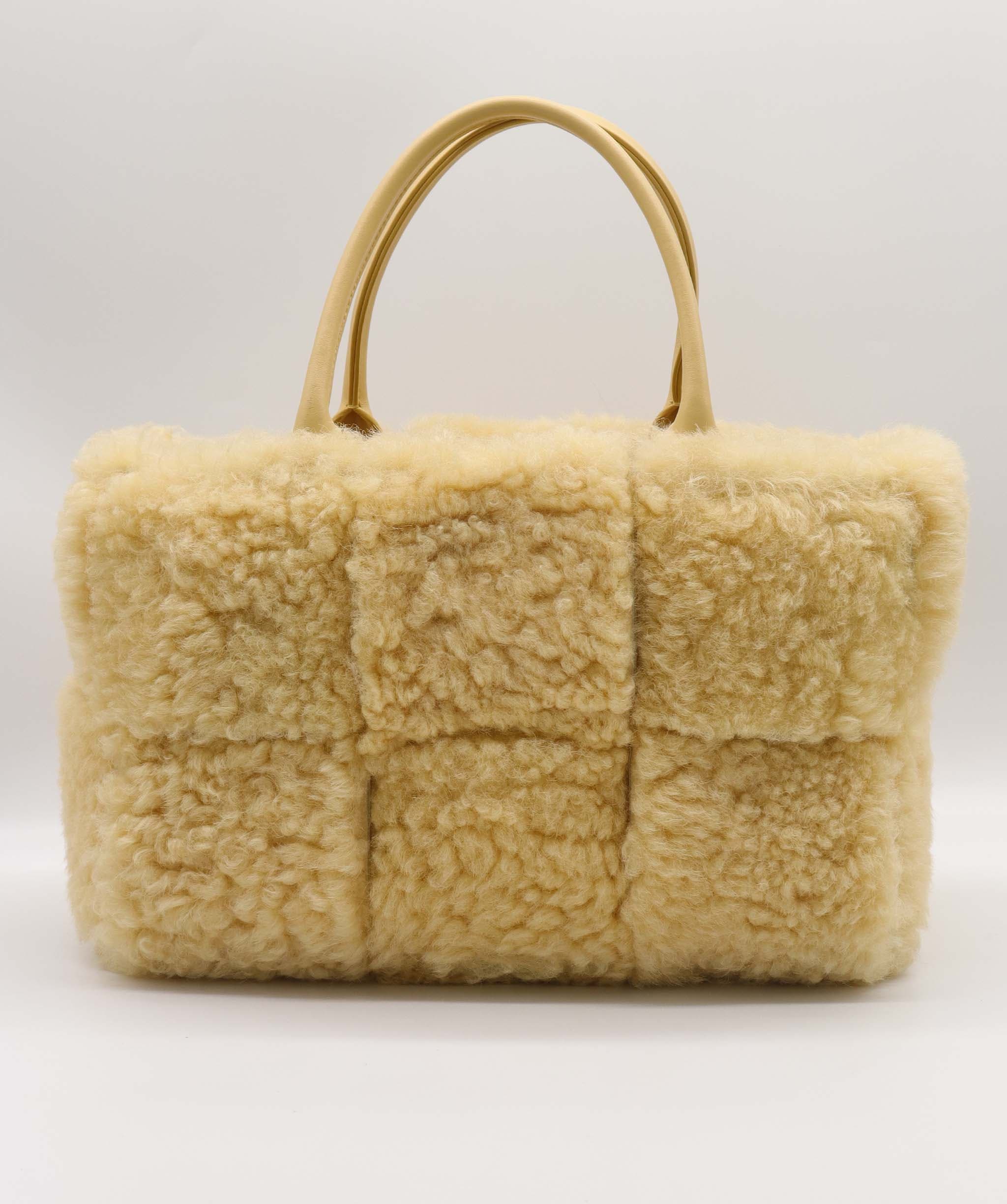 Bottega BOTTEGA VENETA ARCO TOTE BAG YELLOW ASC7287