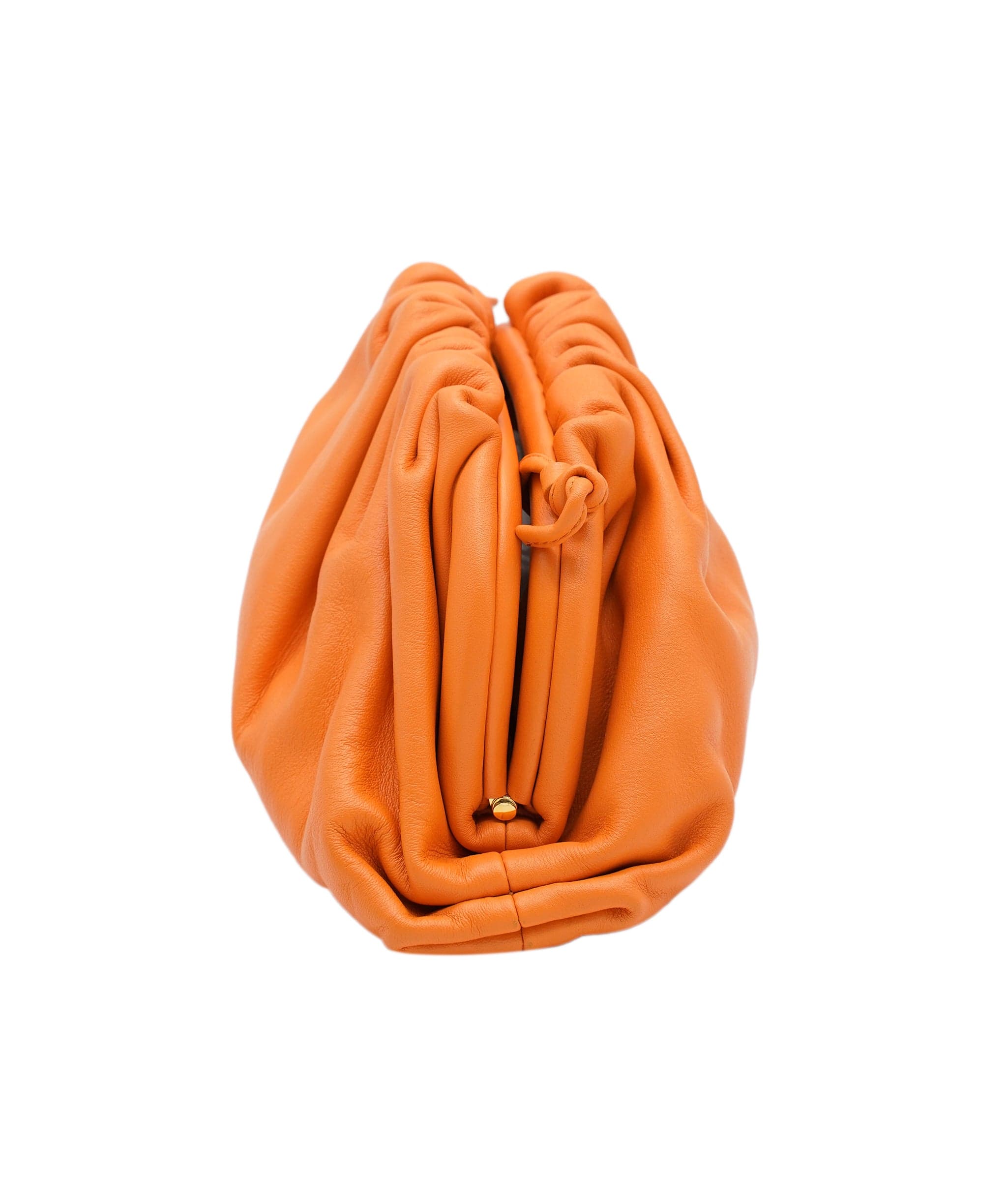 Bottega Bottega Veneta orange pouch crossbody AJC0265