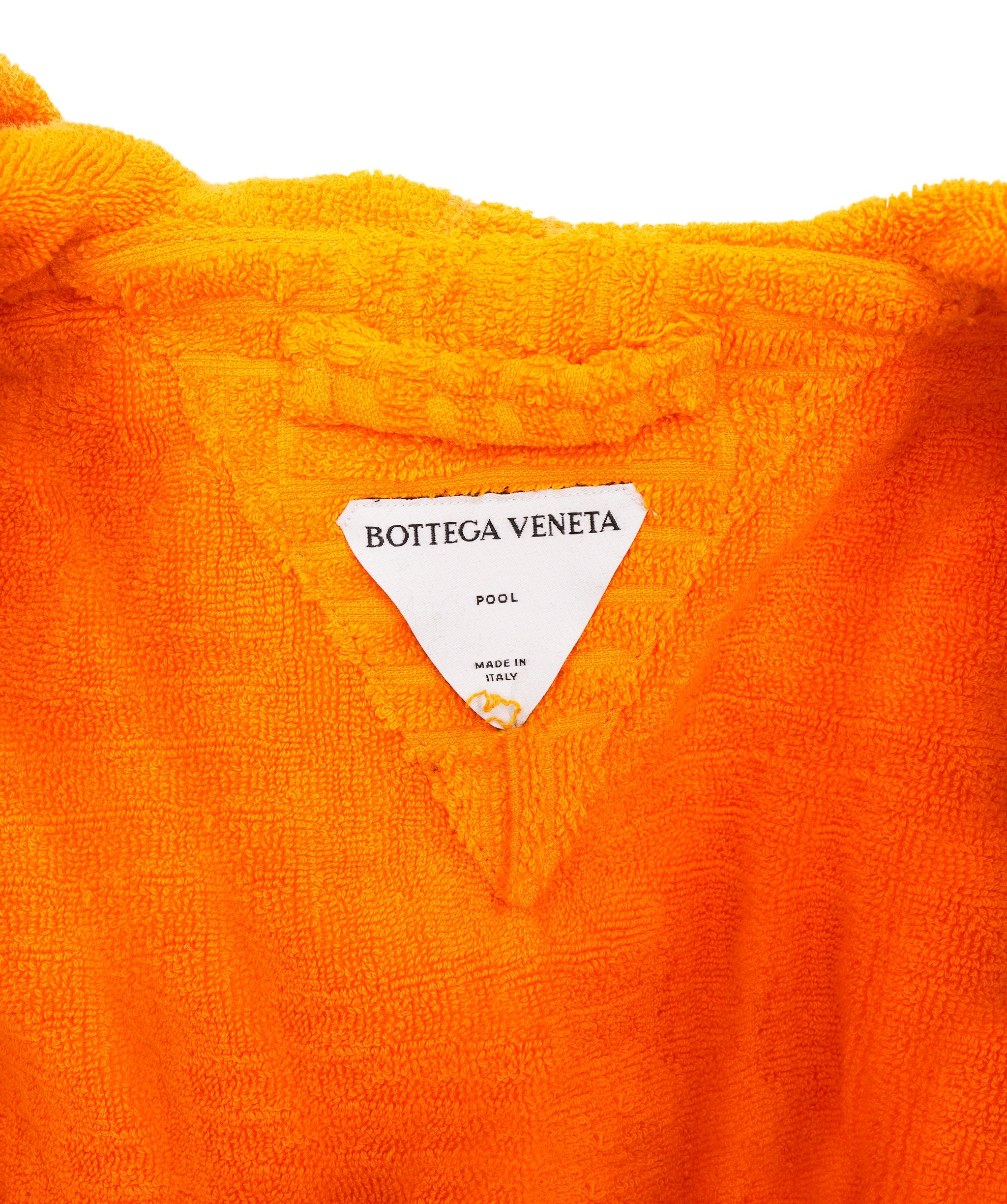 Bottega Bottega Veneta brand new orange dressing gown AJC0268