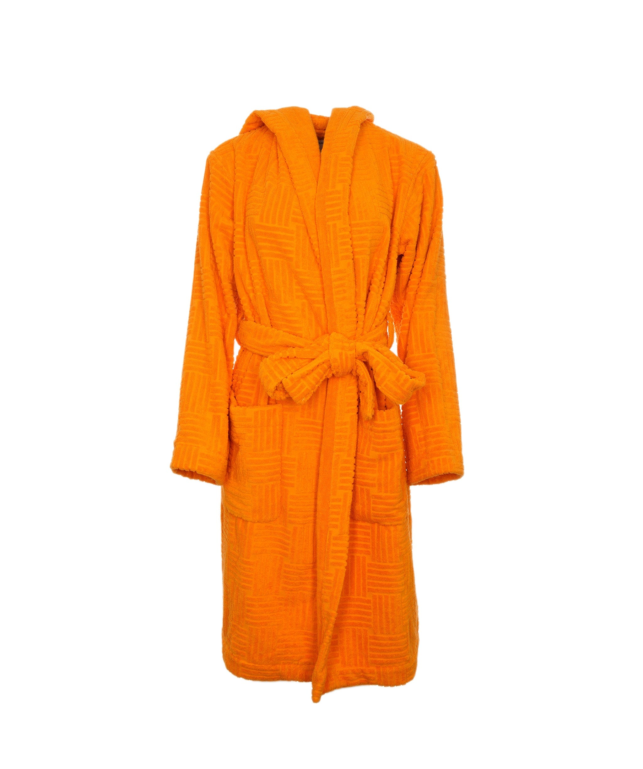 Bottega Bottega Veneta brand new orange dressing gown AJC0268