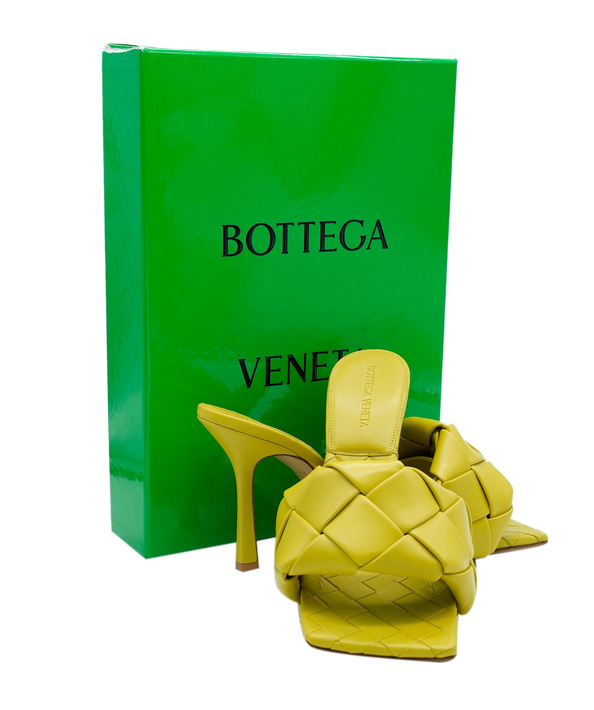 Bottega Bottega Veneta Lido Hill Sandal Lambskin Maxi Tubolare Intreccio Lagoon ACID ASL8424