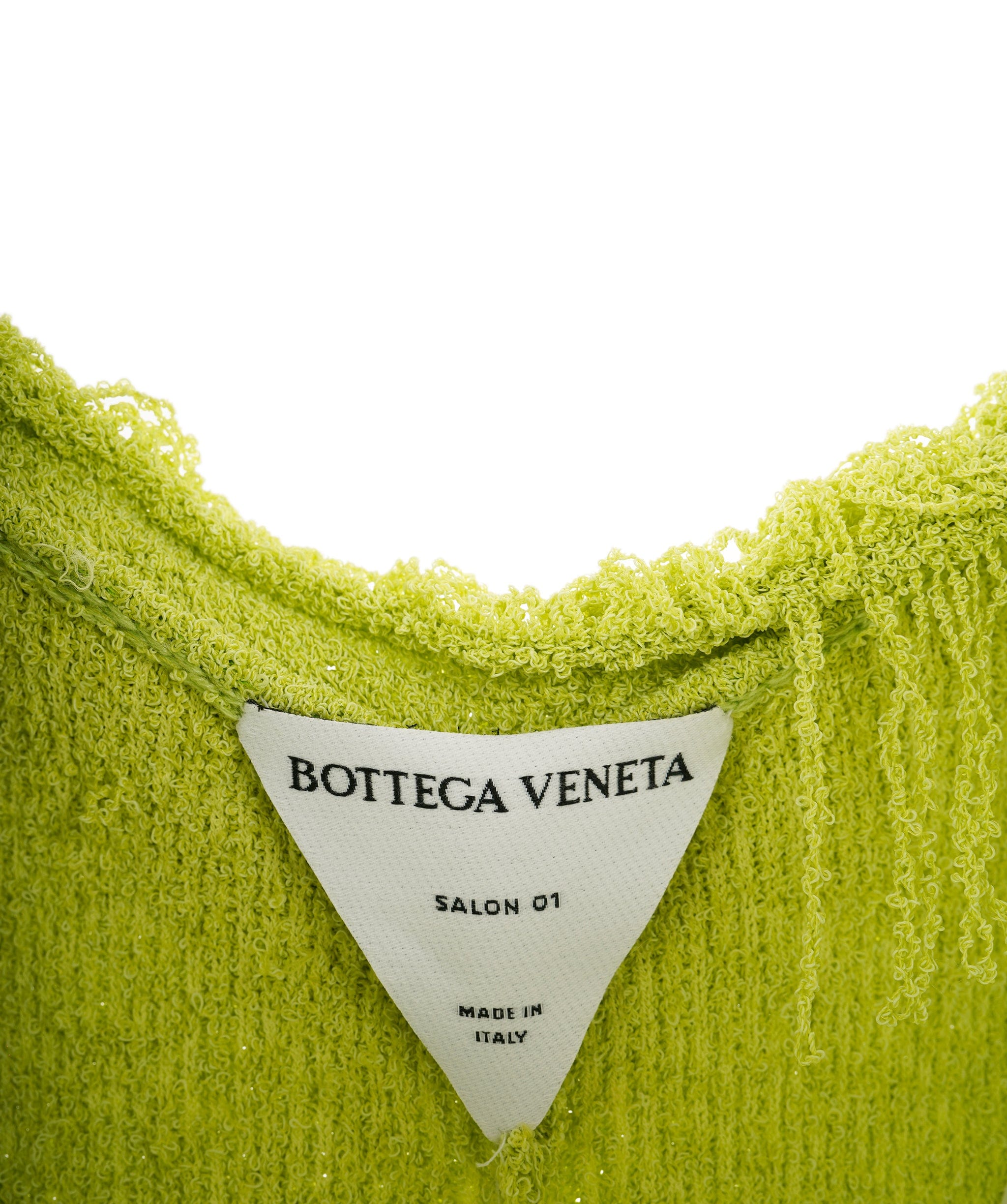 Bottega Bottega veneta Long day runway collection dress light green AGL2489