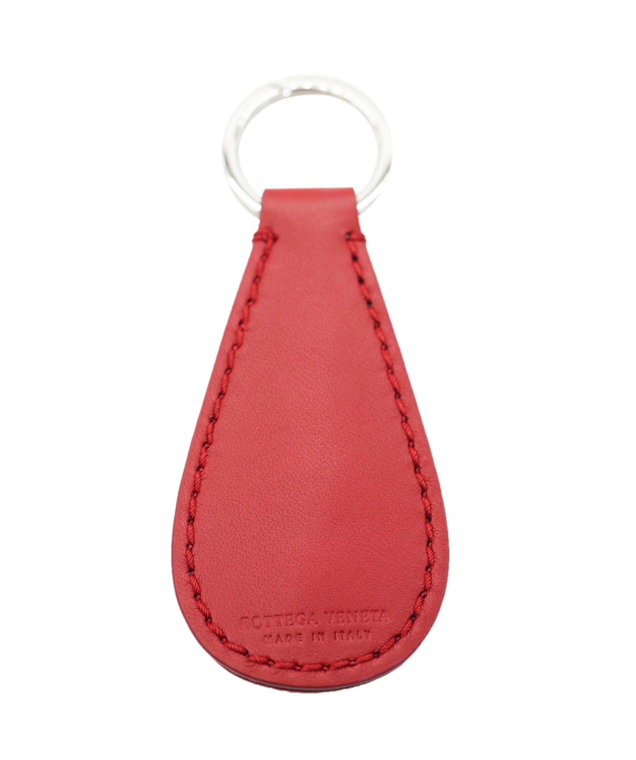 Bottega Veneta Bottega red intrecciato keyring  - AJC0903